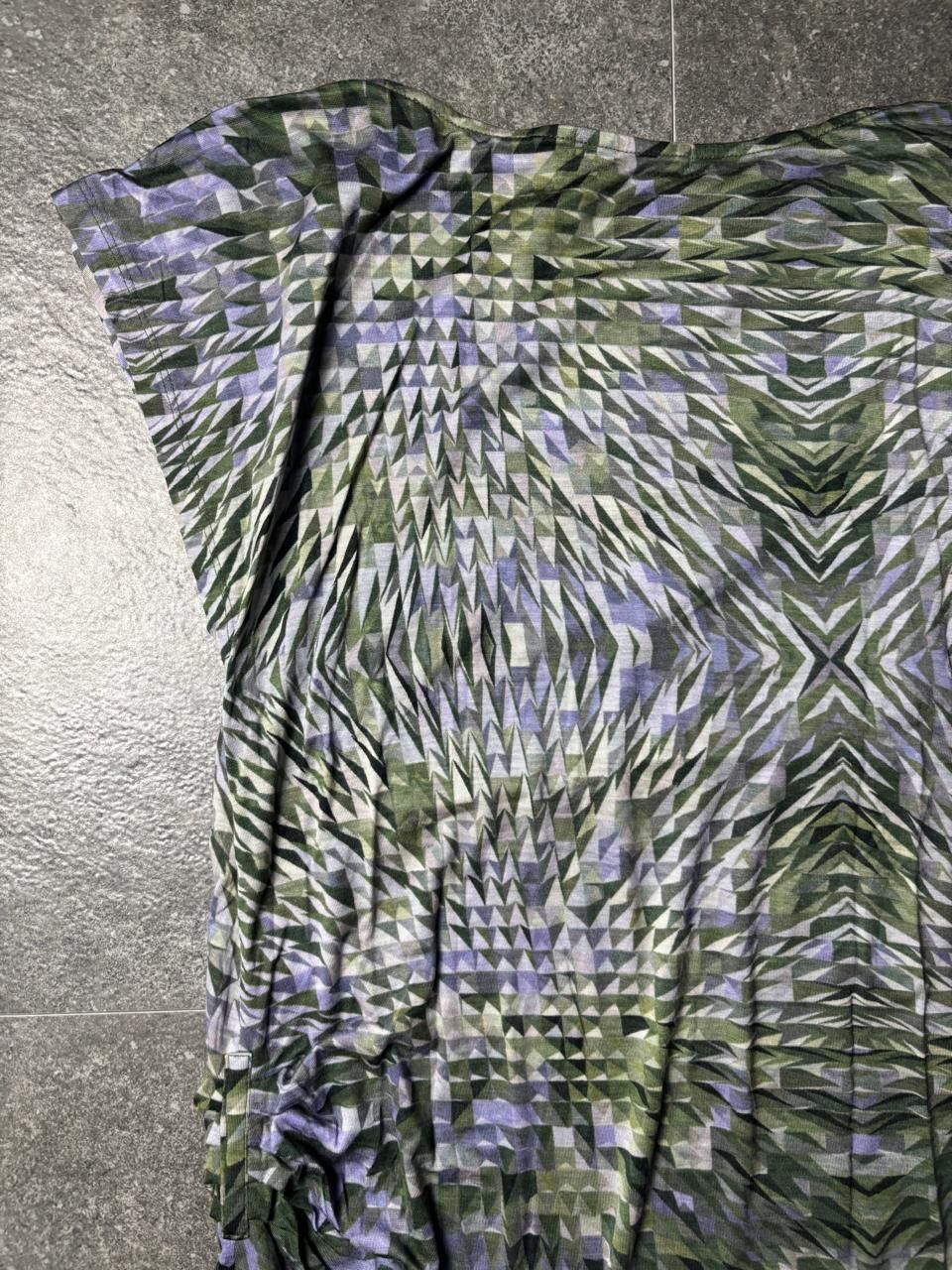 Issey Miyake 2000s Issey Miyake Argyle Pattern Tops Size ONE SIZE - 10 Thumbnail