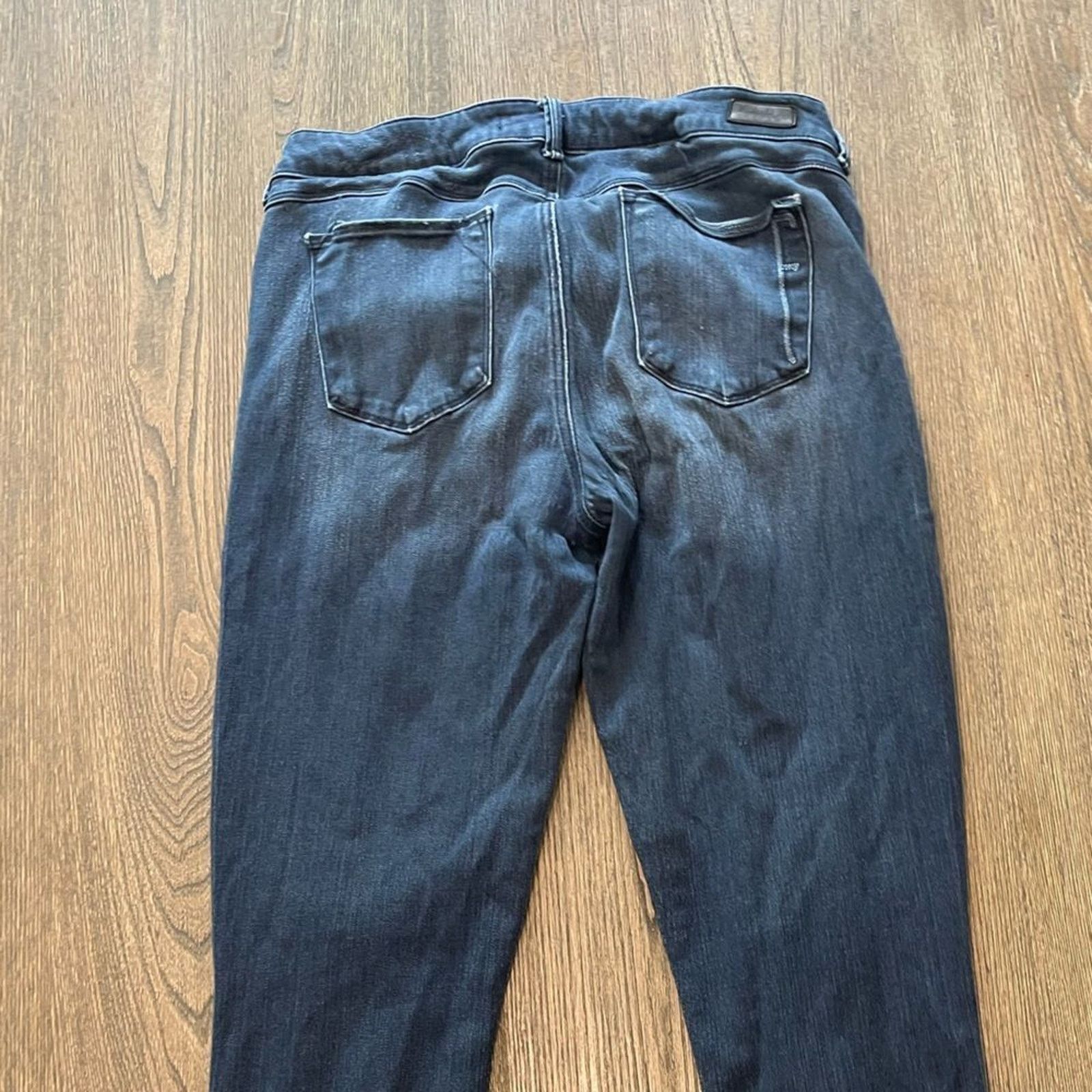 Vintage Fade to Blue Super Skinny Jeans Dark Wash Size 31 Size 31" - 11 Thumbnail
