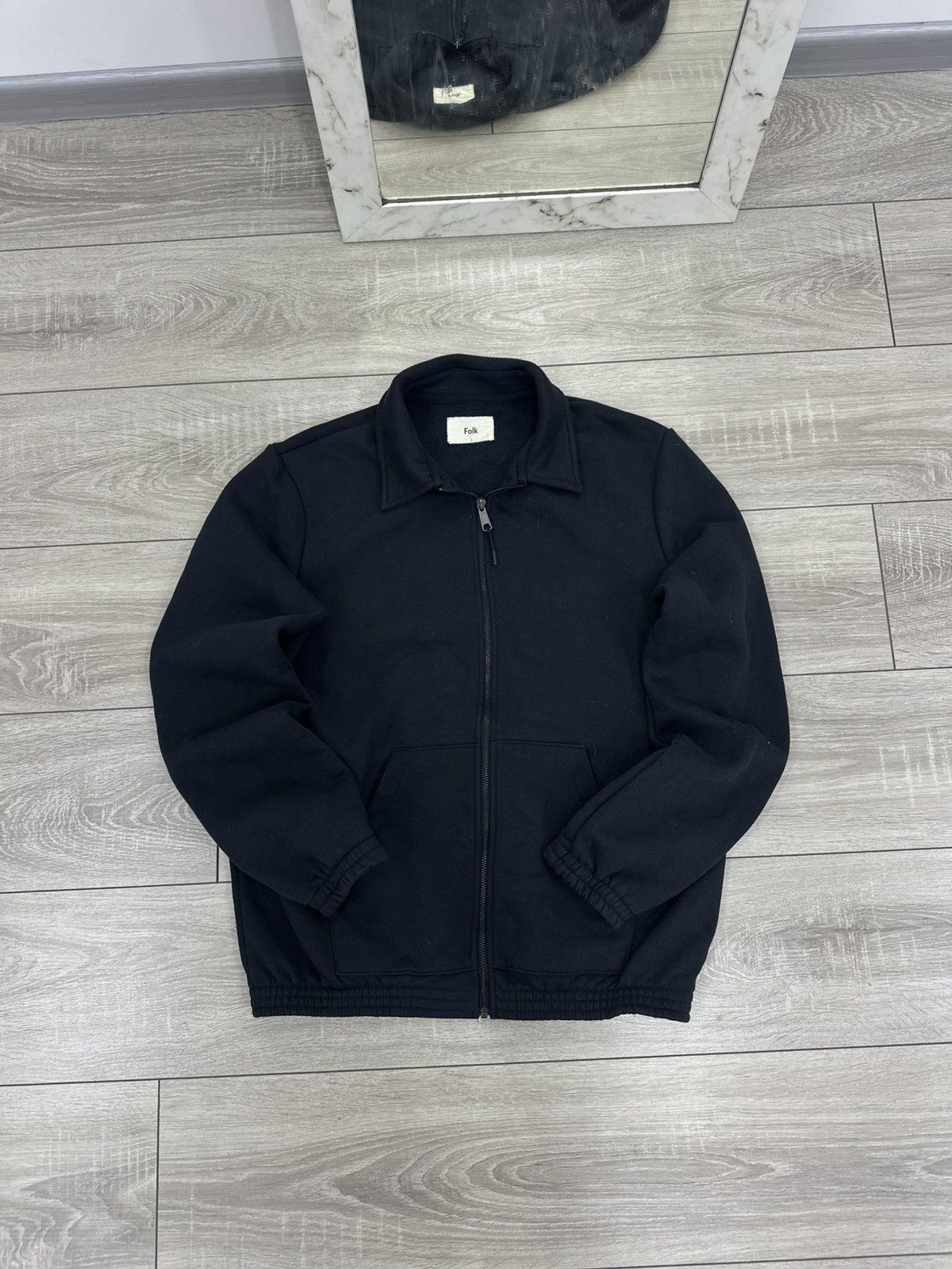 Folk Folk Basic 1/4 Zip Up Hoodie Size US S / EU 44-46 / 1 - 1 Thumbnail