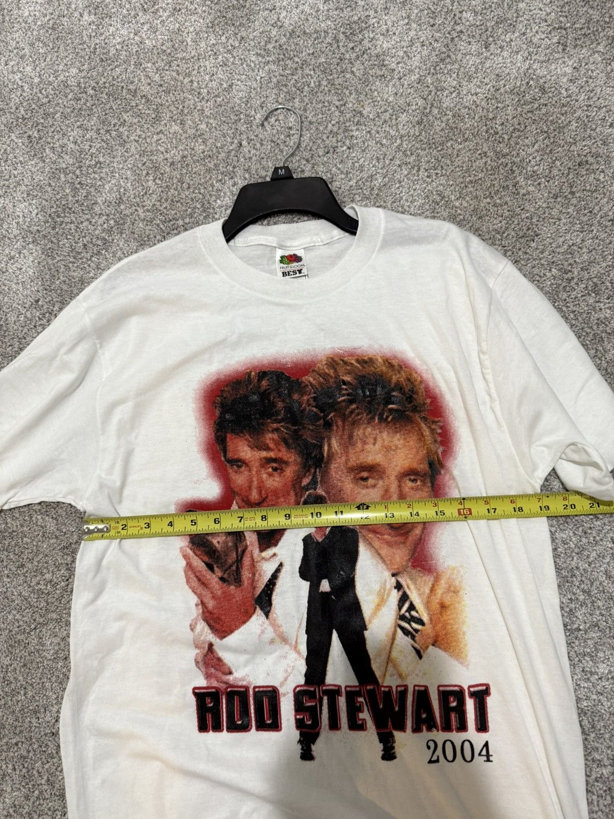 Vintage Vintage Rod Stewart Tour T-Shirt L Pop Tee Made In Usa Size US L / EU 52-54 / 3 - 5 Thumbnail