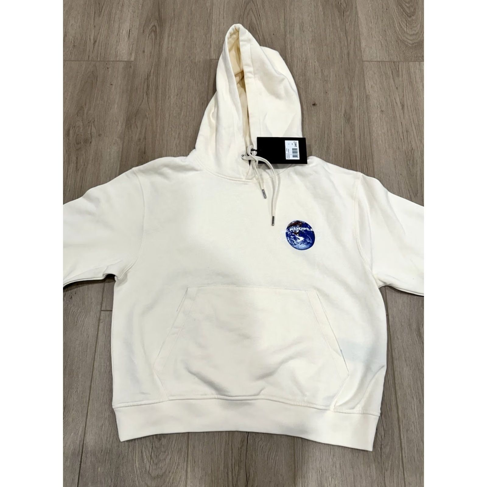 The Kooples NWT The Kooples Hoodie Size S Ivory 1 Planet Logo Pullover Women Spring Fall Winter Cotton Shirt? Size S / US 4 / IT 40 - 3 Thumbnail