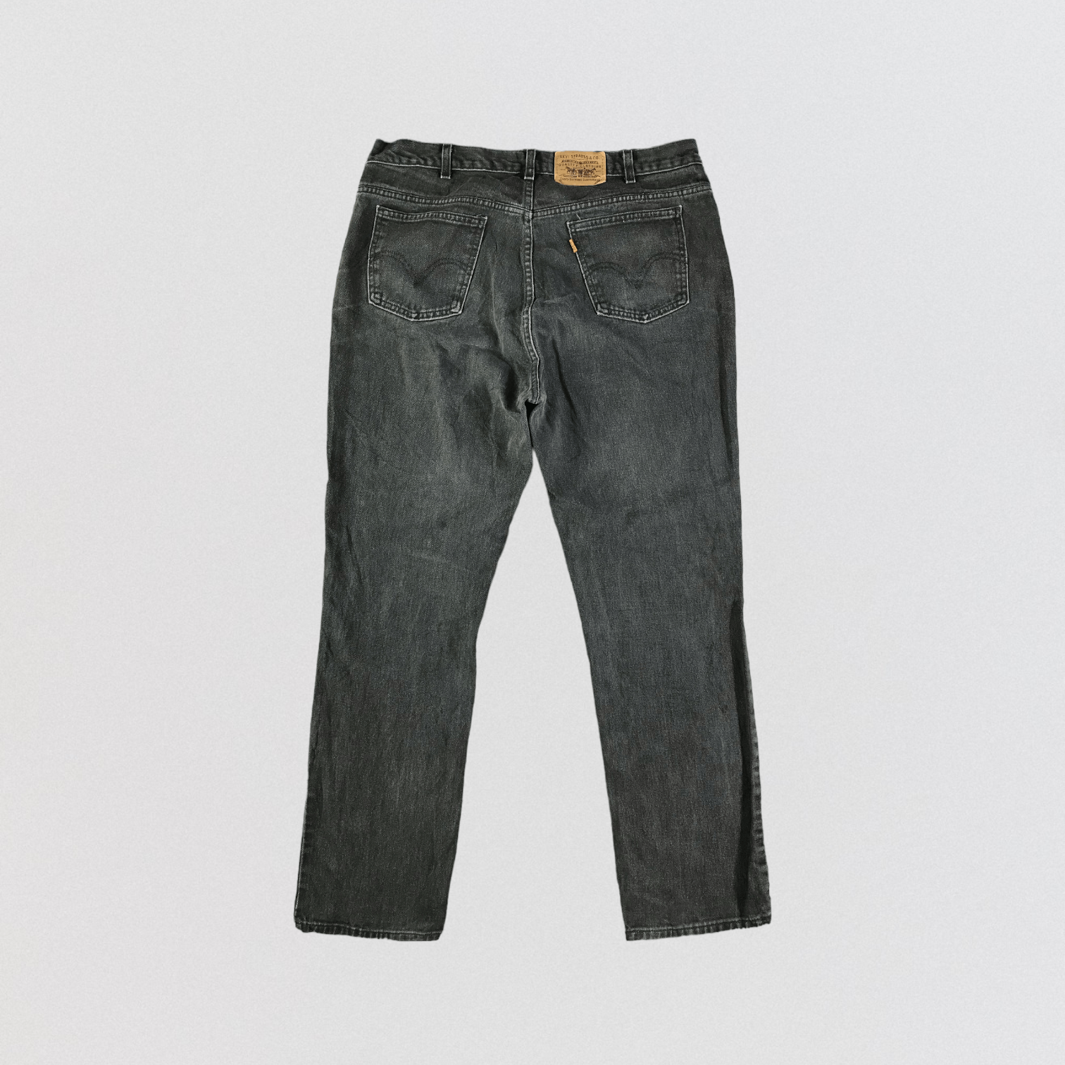Levi's × Vintage Vintage 90s Black Levis Jeans-JM3366 Size US 37 - 2 Thumbnail