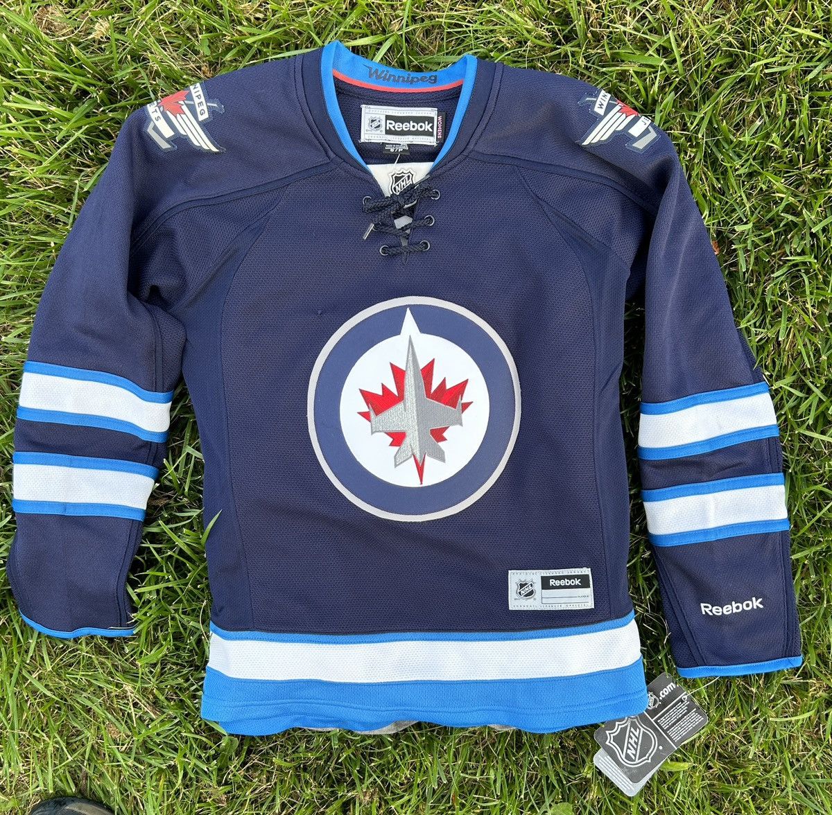 Adidas Brand New Adidas Winnipeg Jets NHL Jersey Size S / US 4 / IT 40 - 1 Thumbnail