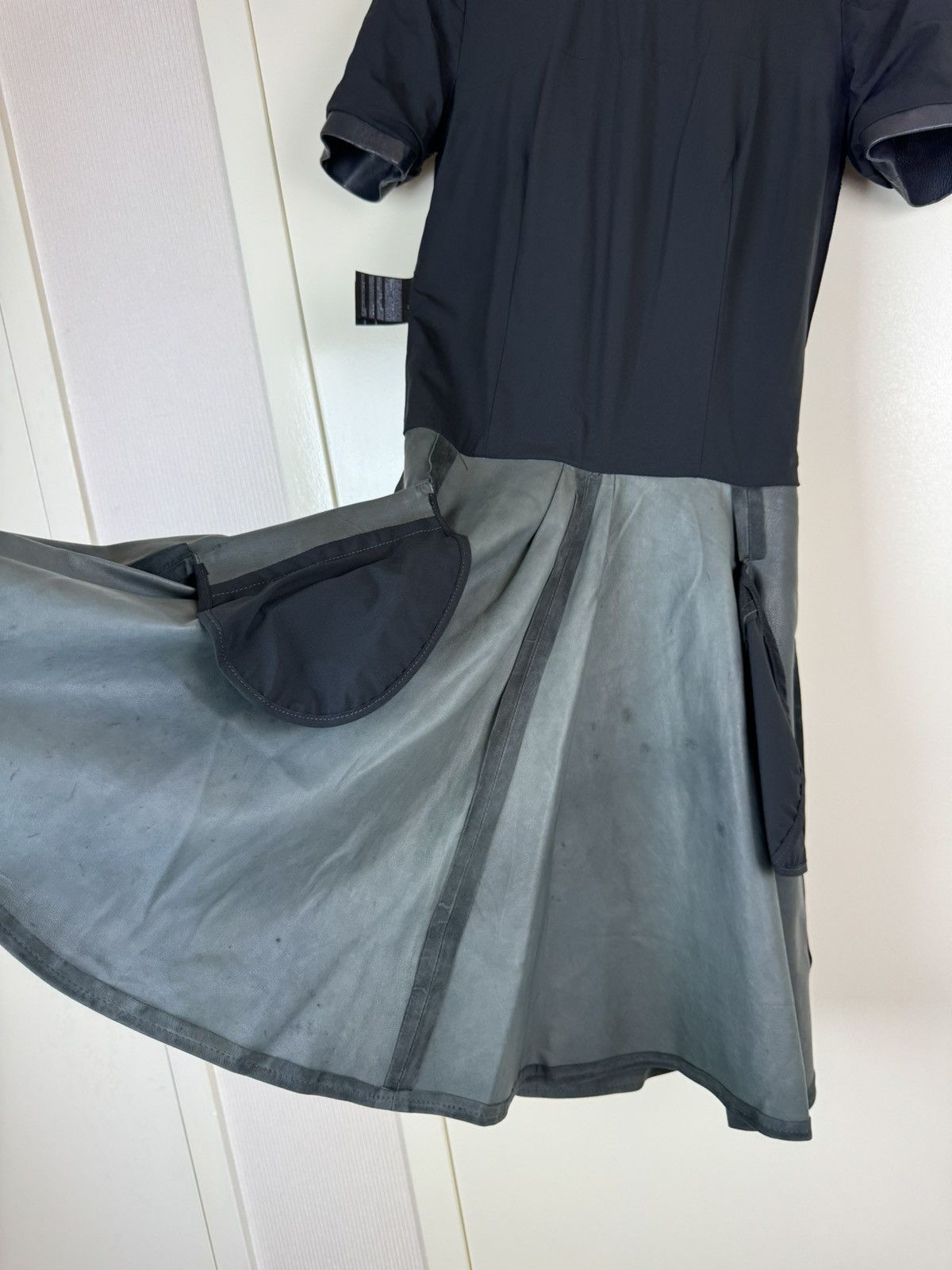 Balenciaga Balenciaga mini leather suede dress gown party sexy XS Size XS / US 0-2 / IT 36-38 - 16 Thumbnail