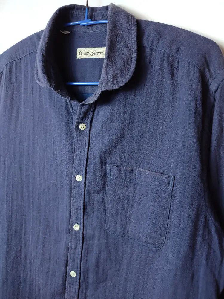 Oliver Spencer Oliver Spenser two tone Shirt Size US M / EU 48-50 / 2 - 3 Thumbnail