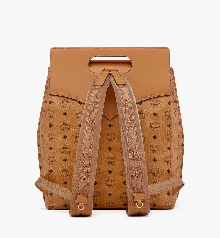 MCM o1mt1gz0326 Size: OS / Medium Backpack in Brown/Black Size ONE SIZE - 5 Thumbnail