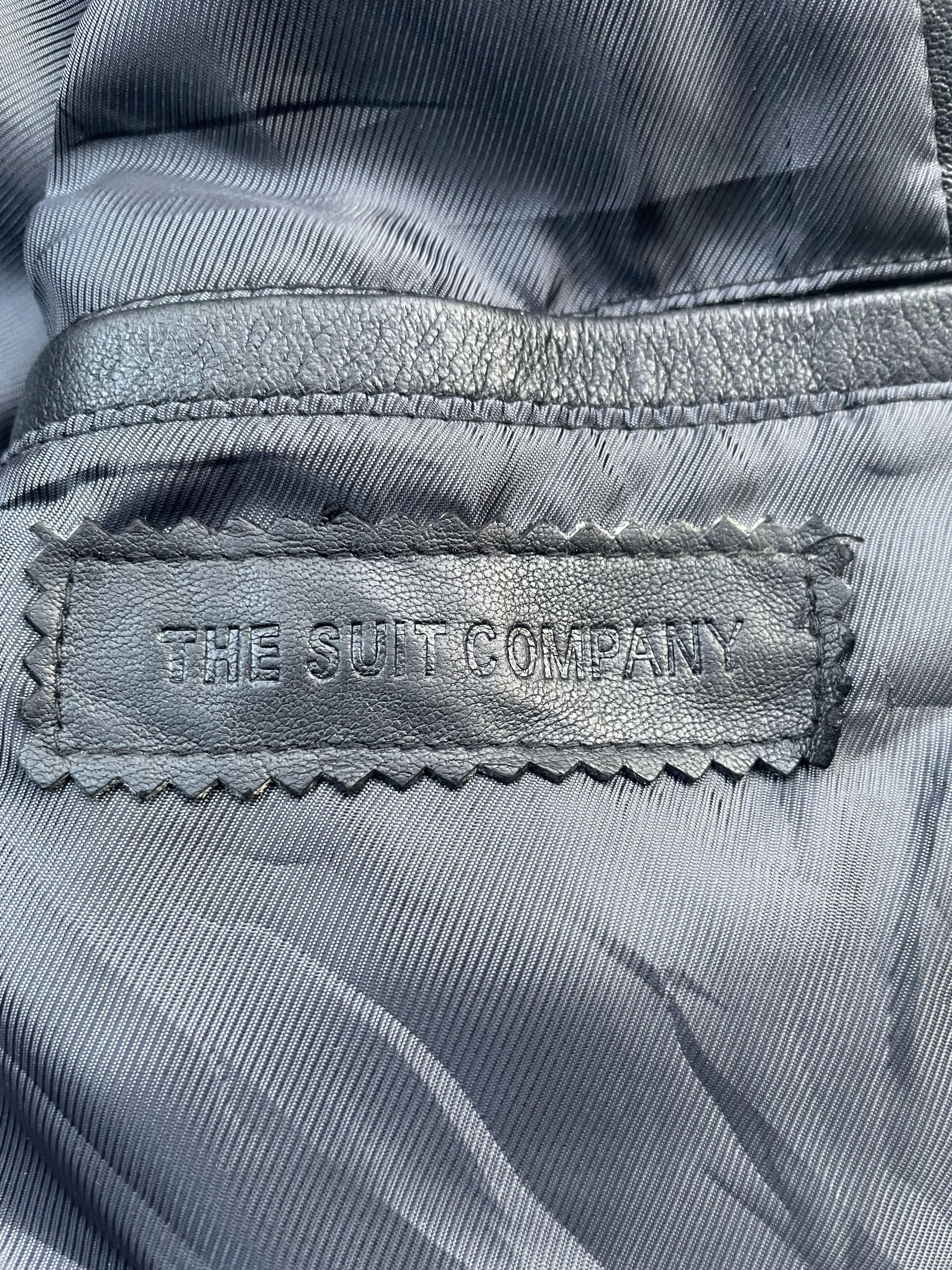 Japanese Brand The Suit Company Coat Leather Jacket Size US M / EU 48-50 / 2 - 8 Thumbnail
