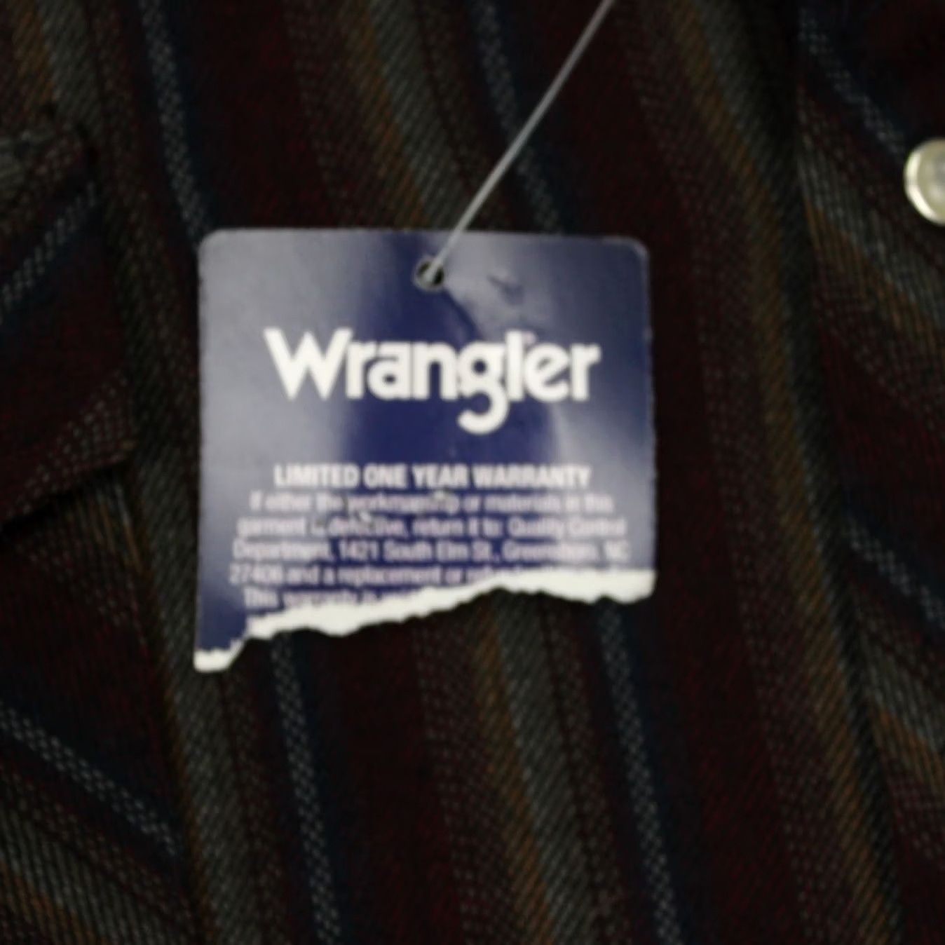Wrangler Wrangler Shirt Mens 3XL Red Western Flannel Lightweight L/S NWT Big & Tall Snap Button-Up Tee Cowboy Styled Shirt Size US XXL / EU 58 / 5 - 6 Thumbnail