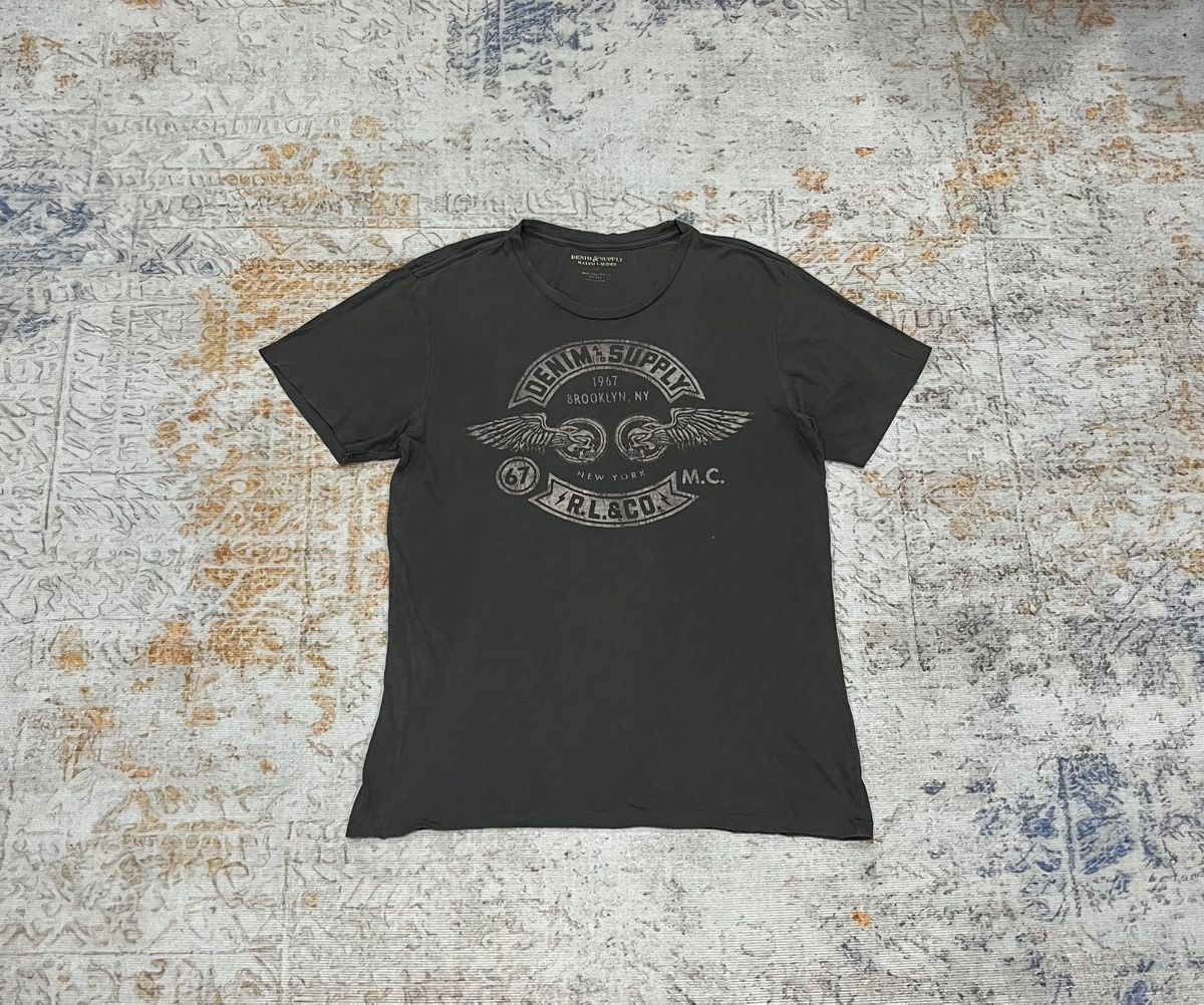 Denim & Supply Ralph Lauren Denim & Supply Ralph Lauren Skull & Wheel M.C R.L&CO. Size US M / EU 48-50 / 2 - 1 Thumbnail