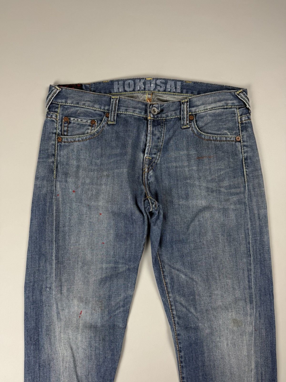 Evisu Evisu EU-ED Hokusai Vintage Men’s Denim Jeans Size 29 / S Size US 29 - 7 Thumbnail