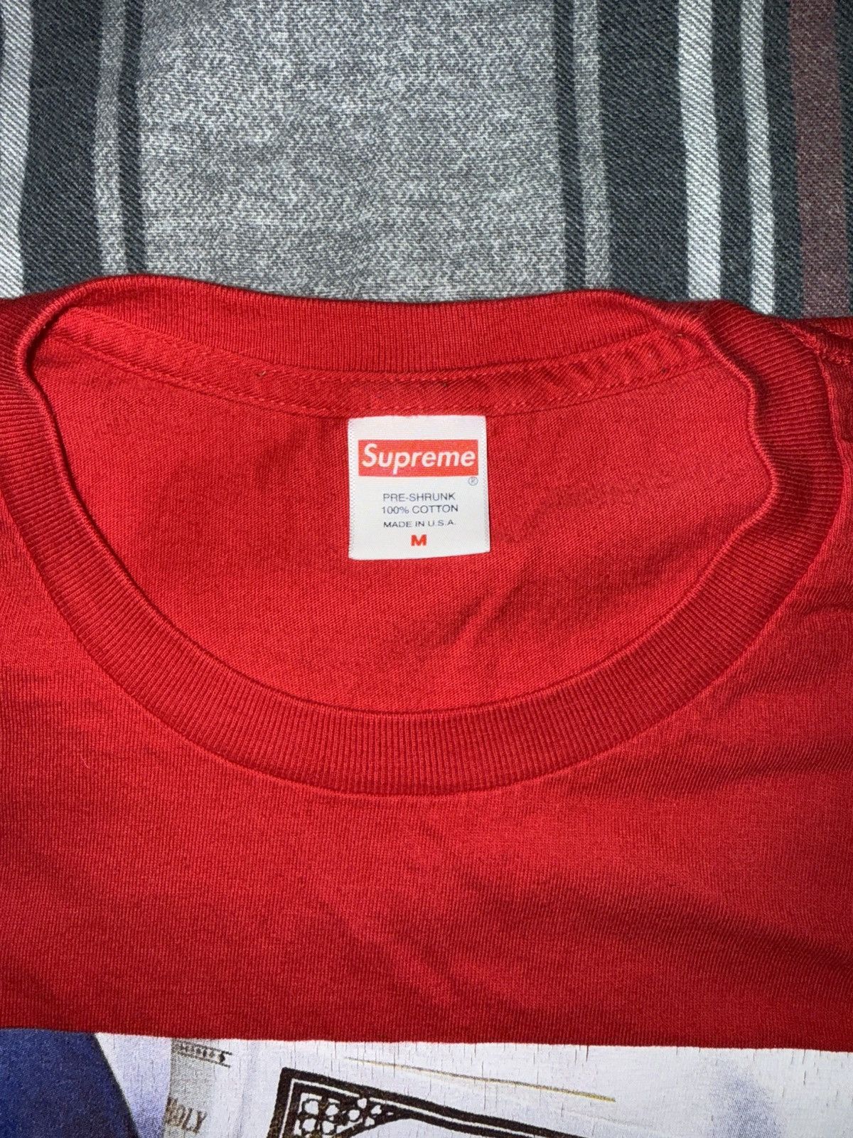 Supreme Supreme Bible Tee Size M Size US M / EU 48-50 / 2 - 5 Thumbnail