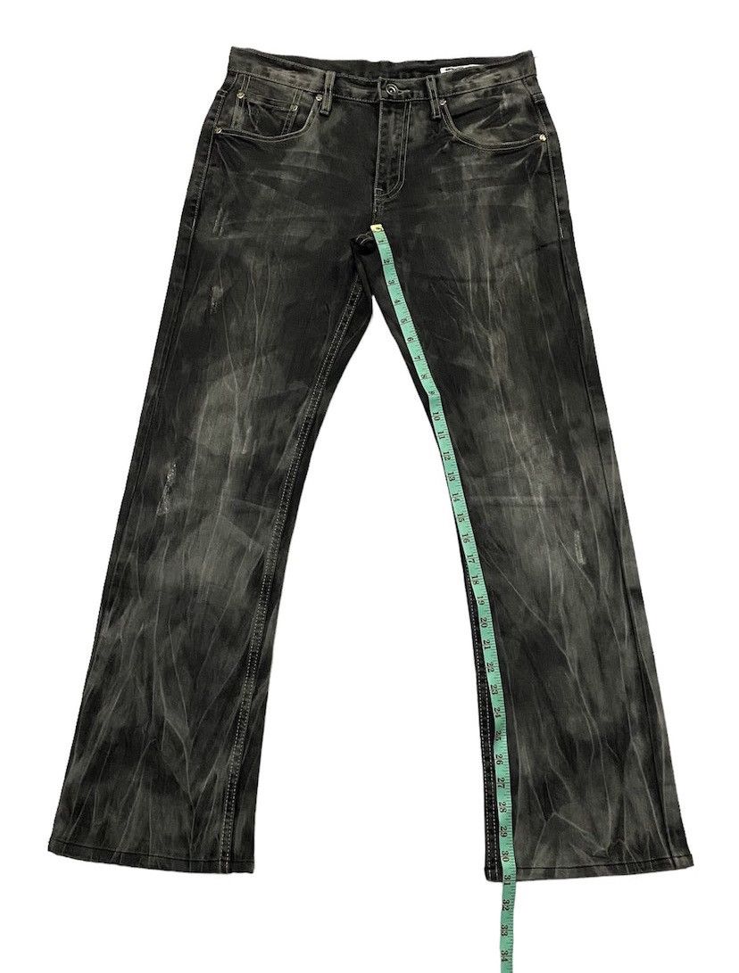If Six Was Nine × Japanese Brand Semanticdesign Flare Smoke Wash Denim Pants Size US 30 / EU 46 - 7 Thumbnail