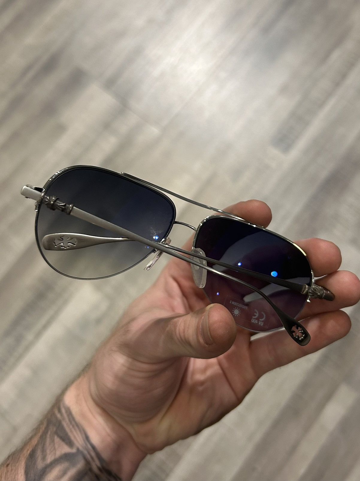 Chrome Hearts Chrome Hearts Stains Sunglasses Size ONE SIZE - 3 Thumbnail