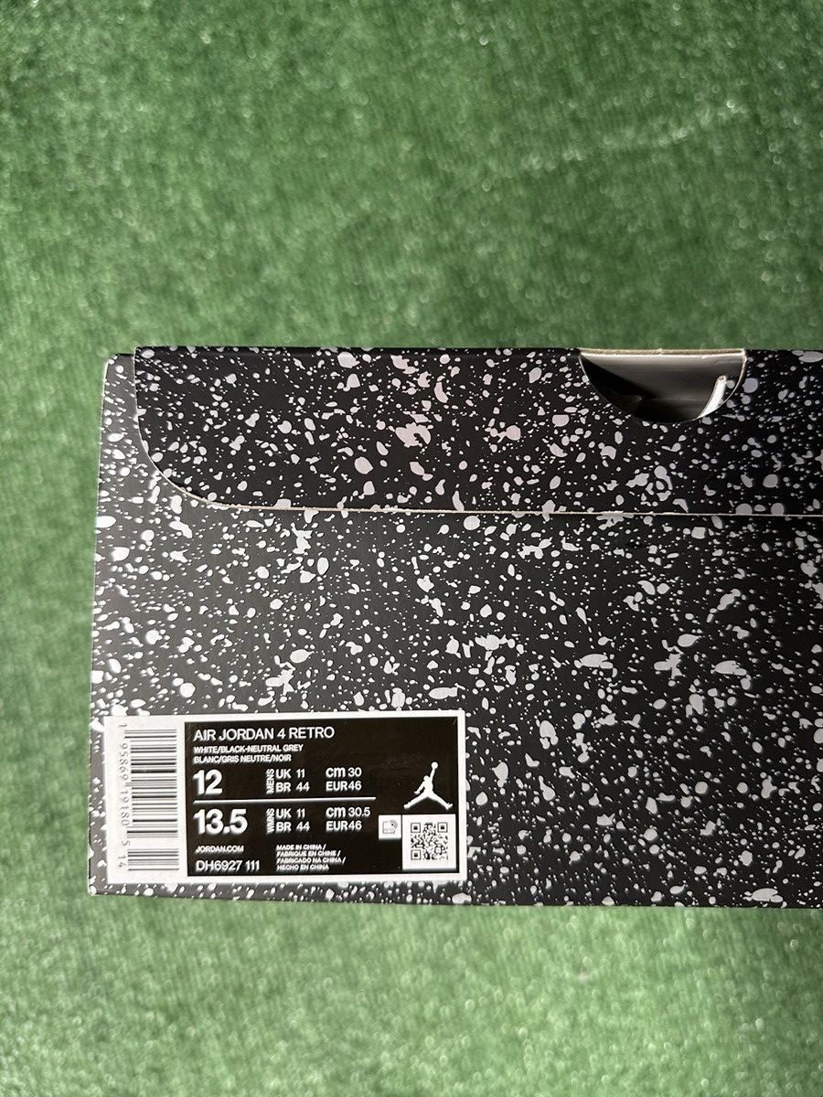 Jordan Brand 2021 Air Jordan 4 Retro Military Black Size US 12 / EU 45 - 9 Thumbnail