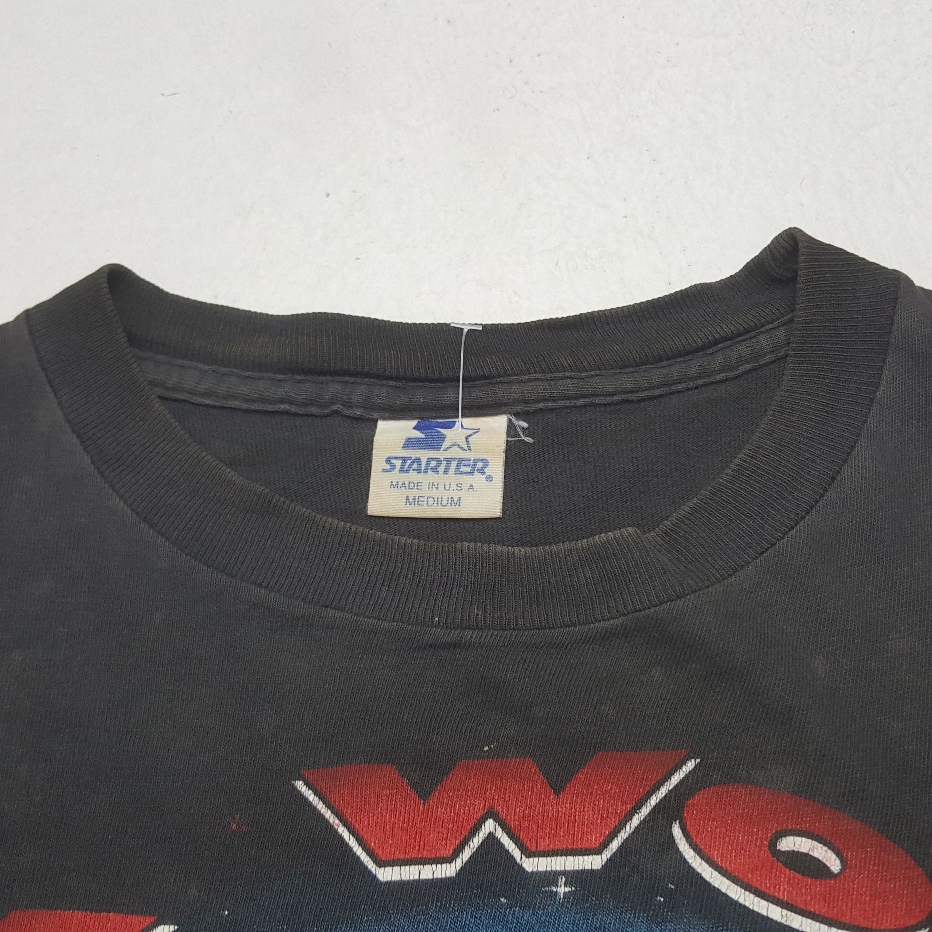Starter Vintage Chicagi Bulls 1993 Champions Basketball Tshirt 32 Size US L / EU 52-54 / 3 - 4 Thumbnail