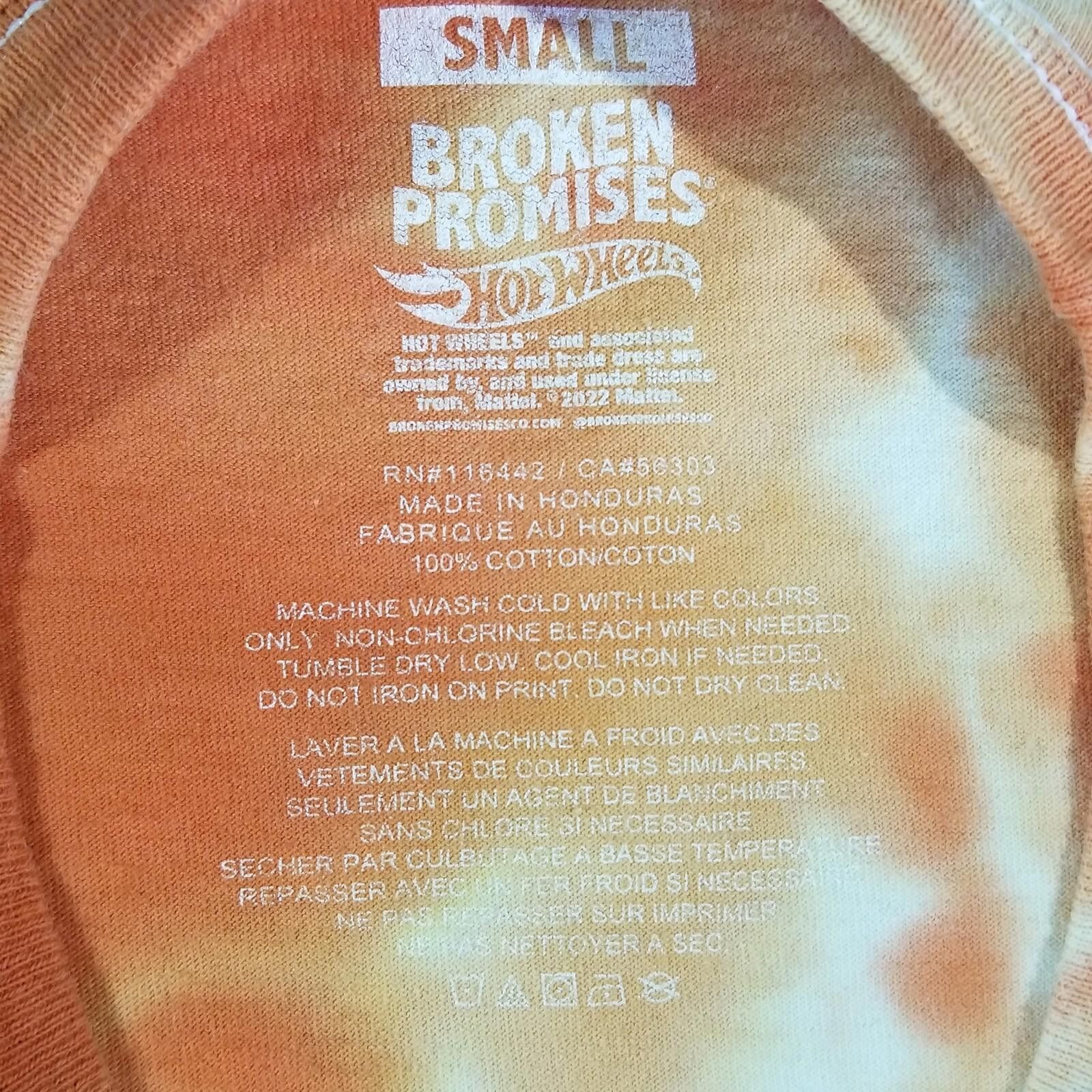 Broken Promises Co. Broken Promises Small - Hot Wheels Til the Wheels Fall Off Size US S / EU 44-46 / 1 - 4 Thumbnail