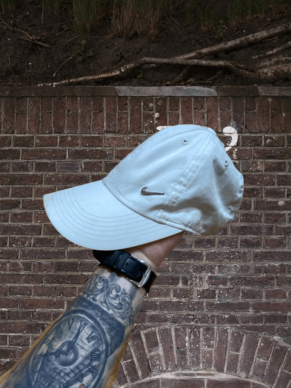 Nike Hats Nike Cap vintage streetwear white Size ONE SIZE - 1 Thumbnail