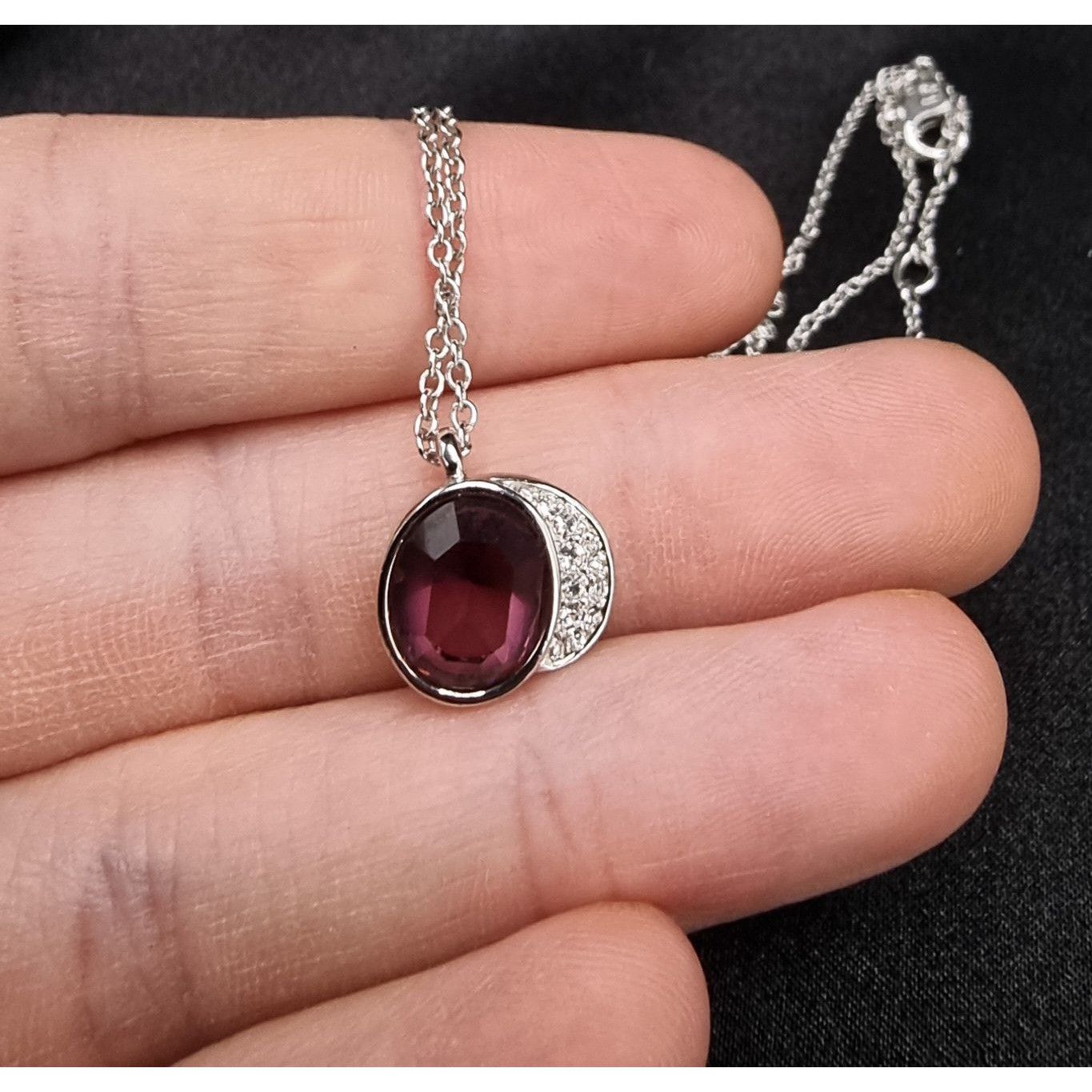 Swarovski SWAROVSKI Amethyst Crystal Pendant Necklace Size ONE SIZE - 4 Thumbnail