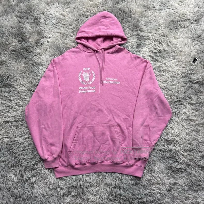 Balenciaga Balenciaga Wheat Pattern Hoodie Sweatshirt Size US L / EU 52-54 / 3 - 1 Thumbnail