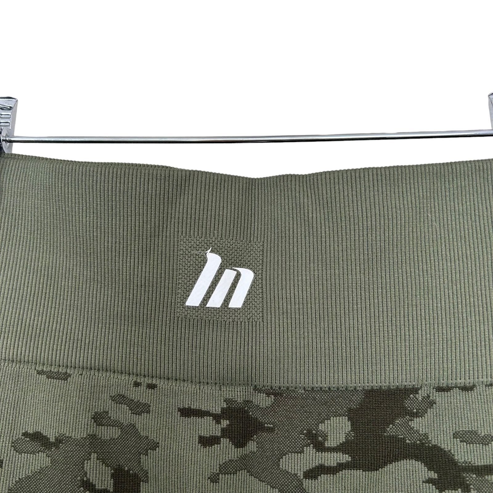 Other Muscle Nation Green Camo Seamless Leggings Sz S Size 27" / US 4 / IT 40 - 4 Thumbnail