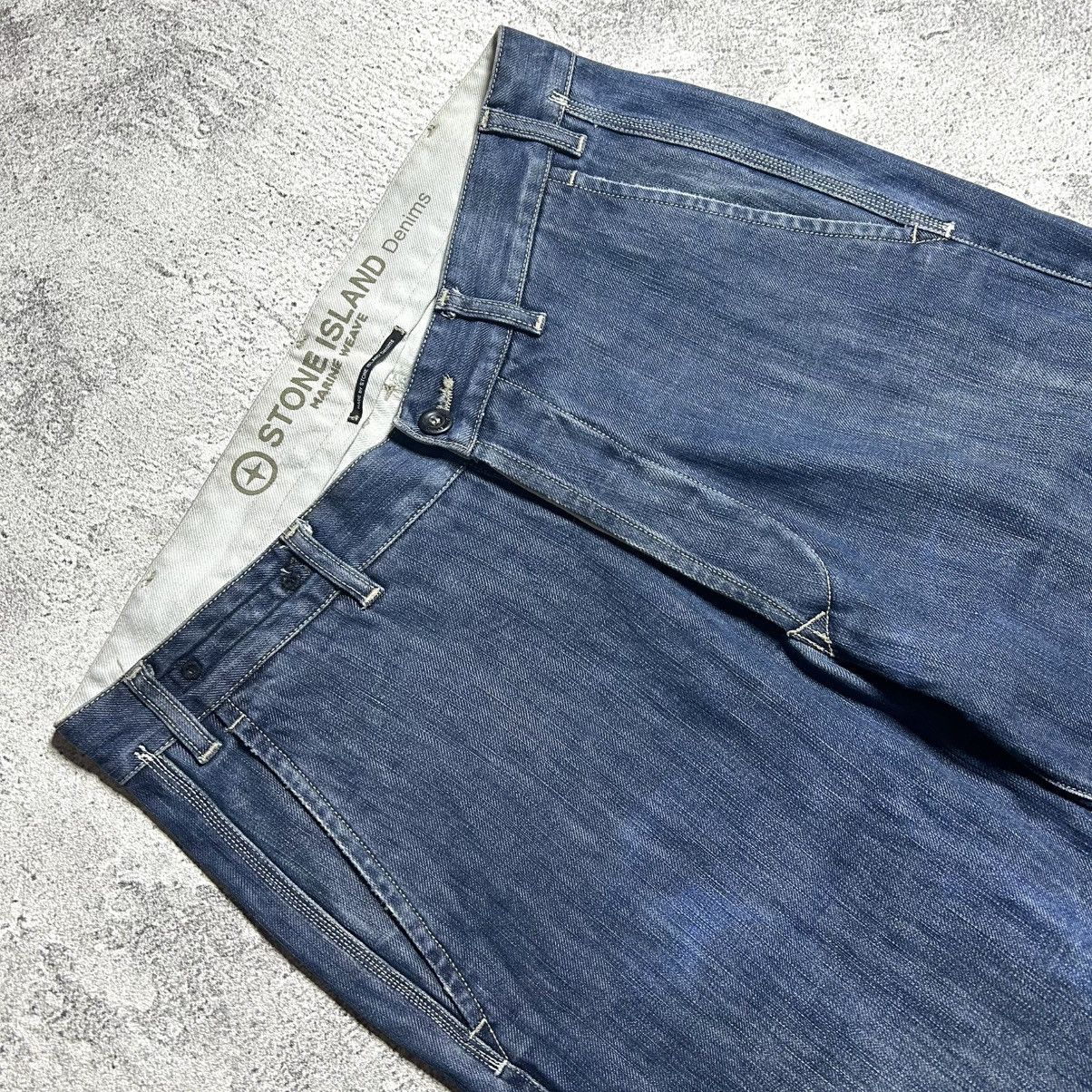 Stone Island Vintage 90s Stone Island Denim Pants Size US 34 / EU 50 - 8 Thumbnail