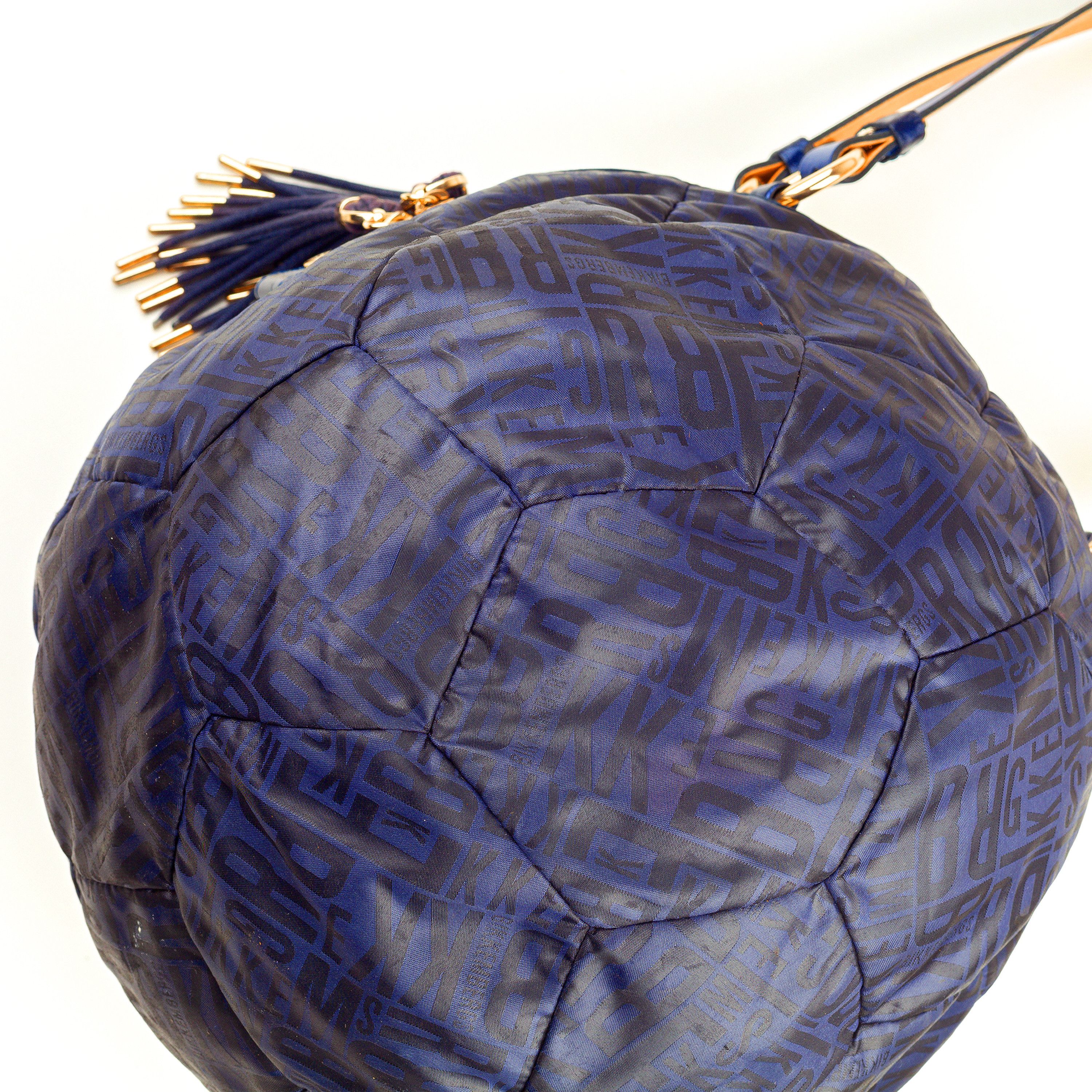 Dirk Bikkembergs Dirk Bikkembergs Vintage Ball Monogram Blue Shoulder Bag Size ONE SIZE - 2 Thumbnail