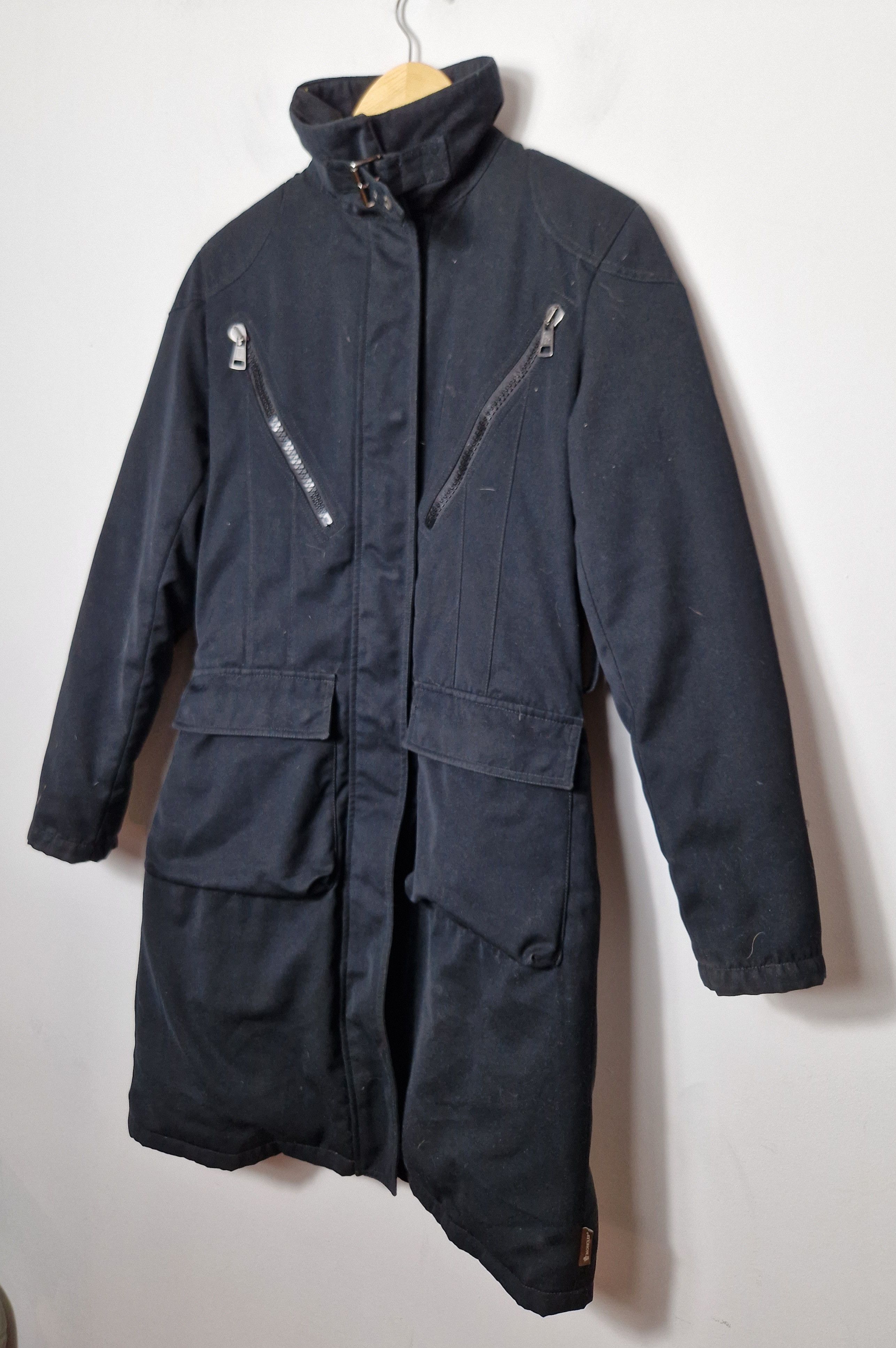 Moncler × Vintage Moncler black vintage down coat Size S / US 4 / IT 40 - 5 Thumbnail