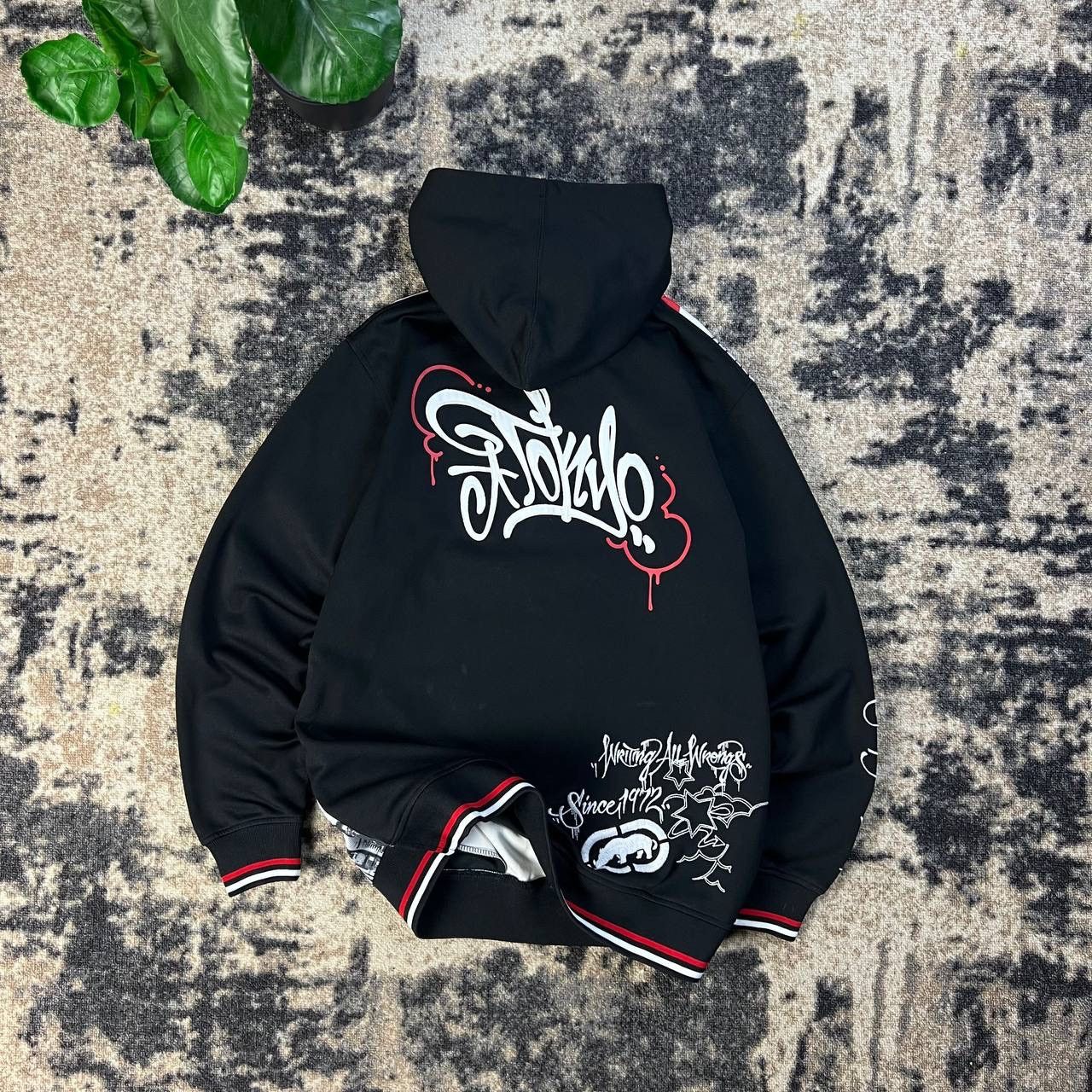 Ecko Unltd. Ecko Unltd Allover Print Vintage Y2K Hoodie Streetwear Style Size US L / EU 52-54 / 3 - 2 Thumbnail