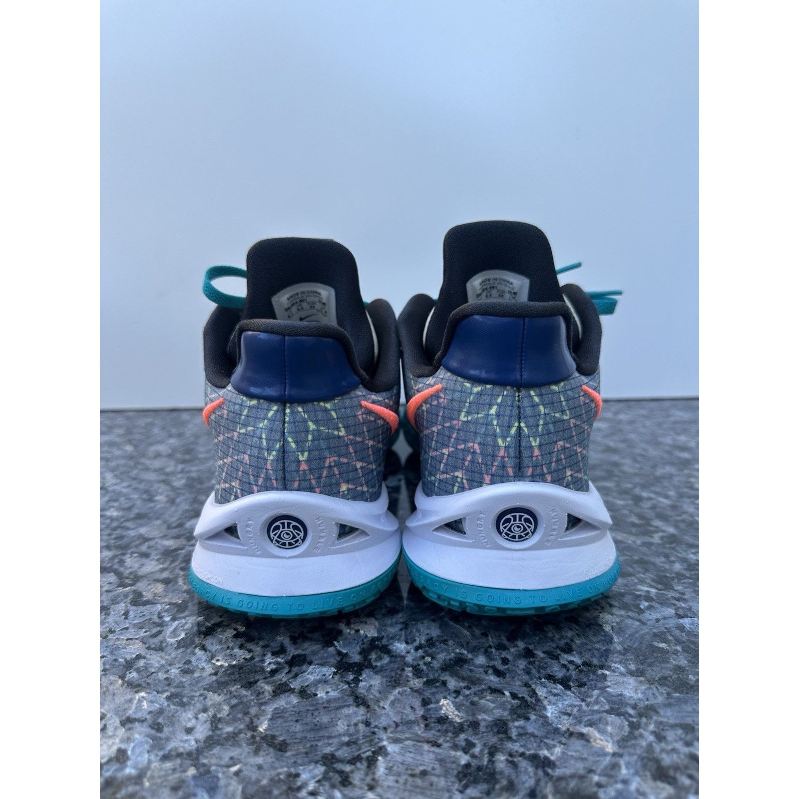 Nike RARE Nike Kyrie Low 4 N7 ID Sneakers DN2064-991 Men’s Sz 9.5 Size US 9.5 / EU 42-43 - 7 Thumbnail