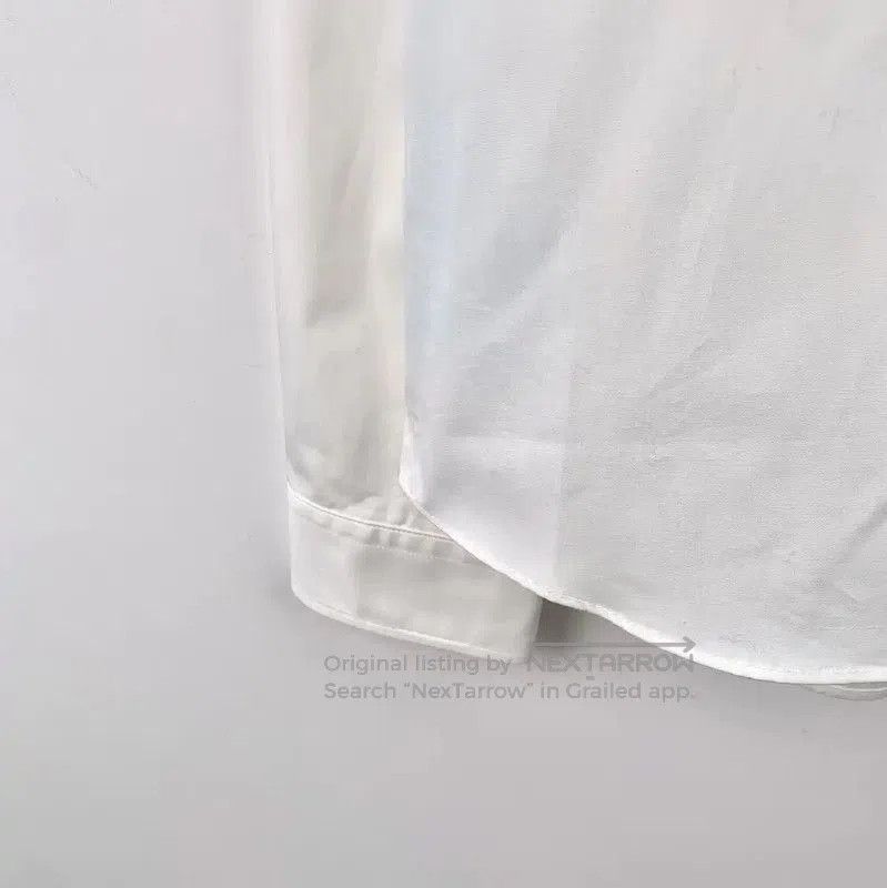 Miu Miu Miu Miu Women's White Cotton Shirt . Size XXS / US 00 / IT 34 - 3 Thumbnail