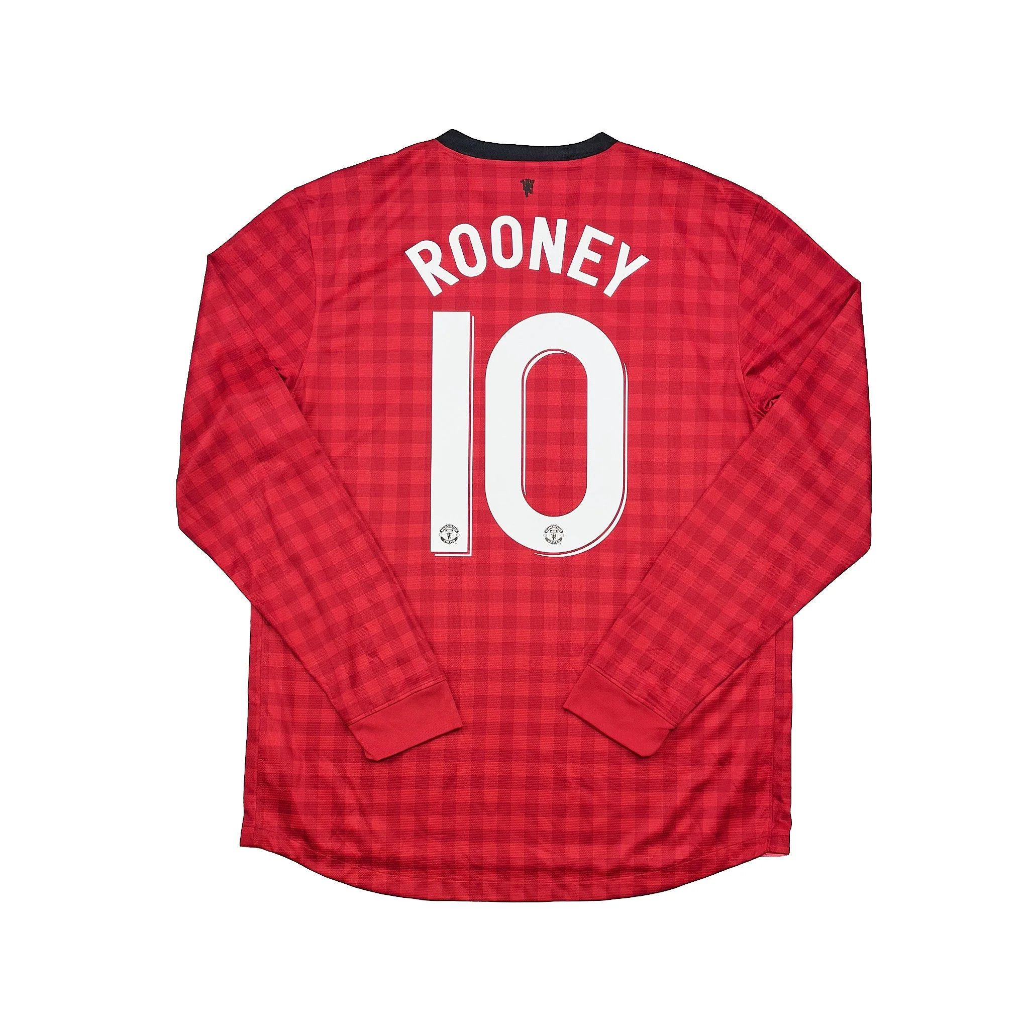 Other 2012/13 Manchester United Rooney #10 L/S Home Jersey Size US L / EU 52-54 / 3 - 1 Thumbnail