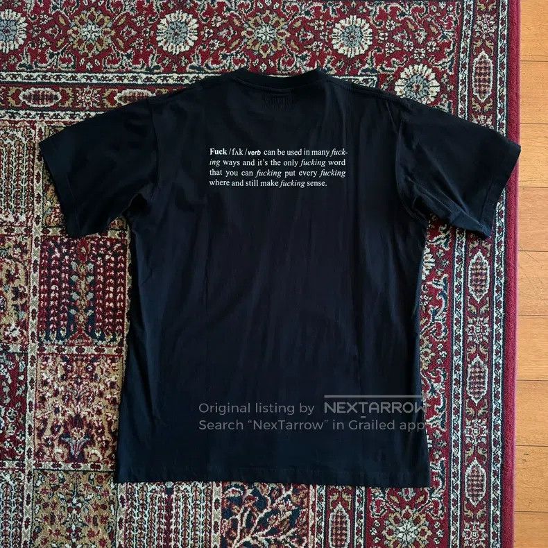 Vetements Vetements Swear word Tee size L Size US L / EU 52-54 / 3 - 4 Thumbnail