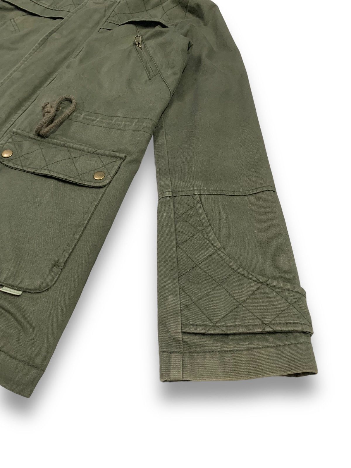 Billabong Vintage Billabong Military Anorak Parka Field Jacket Size US S / EU 44-46 / 1 - 15 Thumbnail