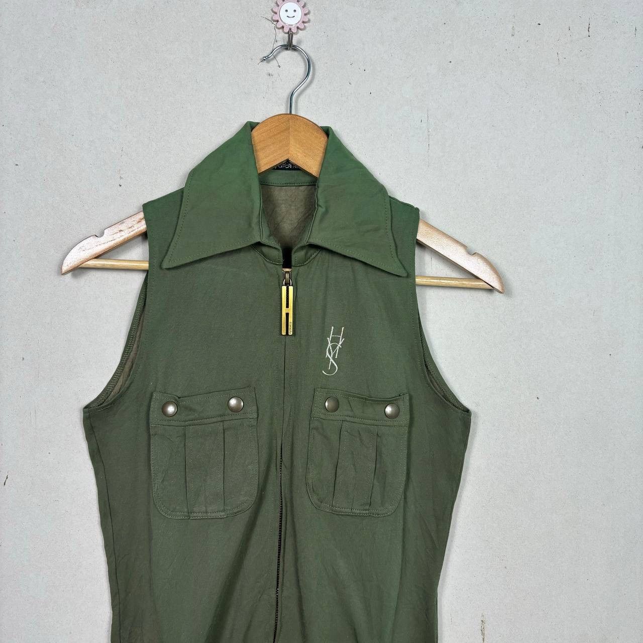 Hysteric Glamour Vintage Hysteric Glamour Zip Up With Belt Green Dress Size S / US 4 / IT 40 - 3 Thumbnail