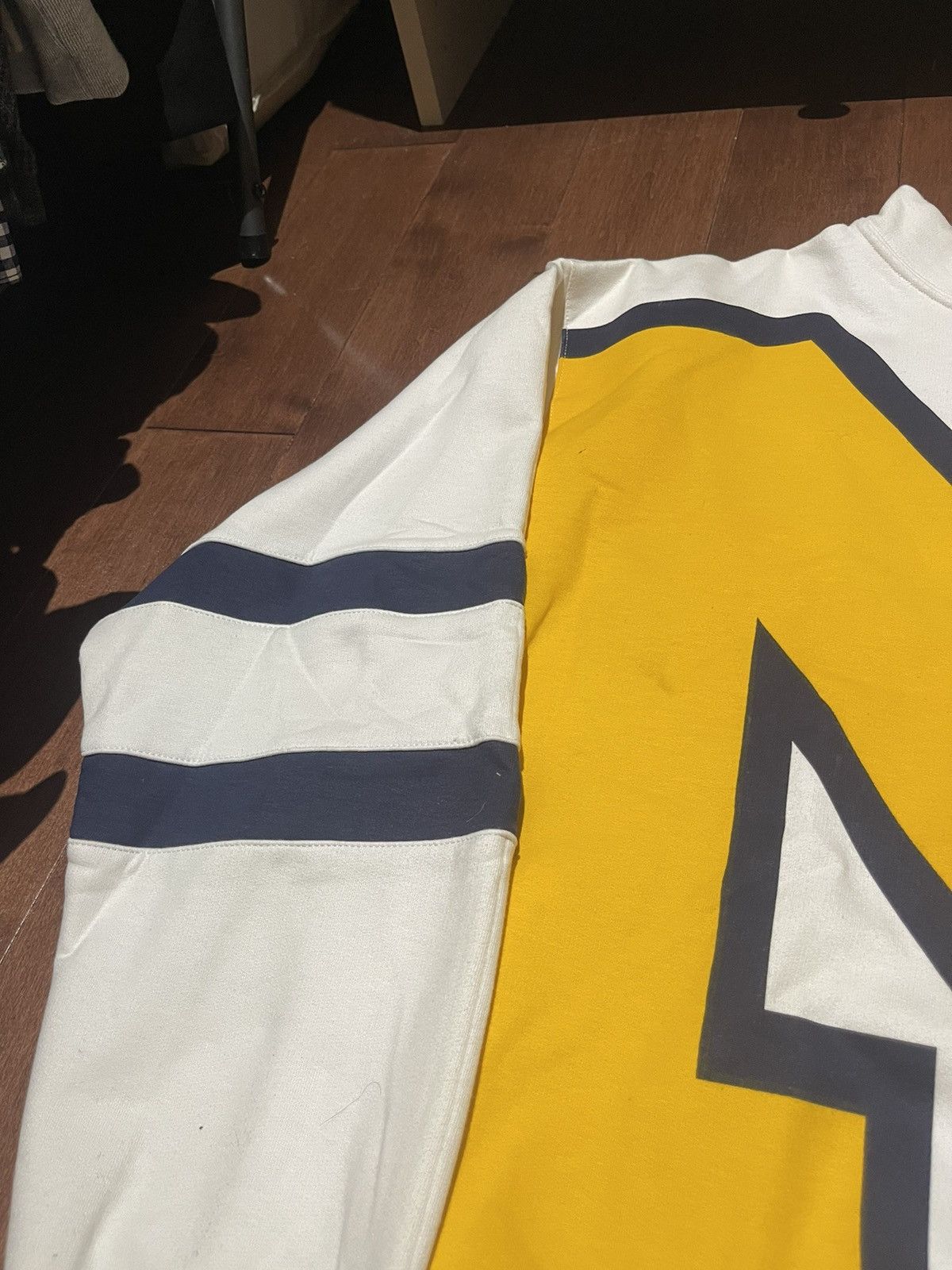 The Game Vintage University of Michigan Wolverines Mock Neck Size US L / EU 52-54 / 3 - 3 Thumbnail