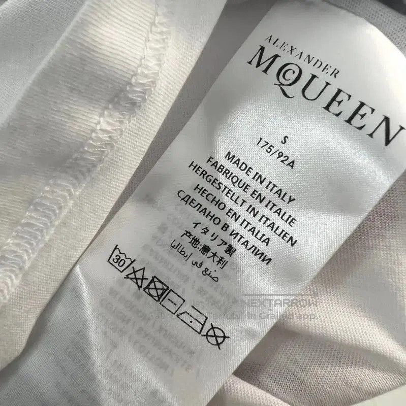 Alexander McQueen Alexander McQueen Summer Cotton Graphic T-Shirt . Size US S / EU 44-46 / 1 - 3 Thumbnail