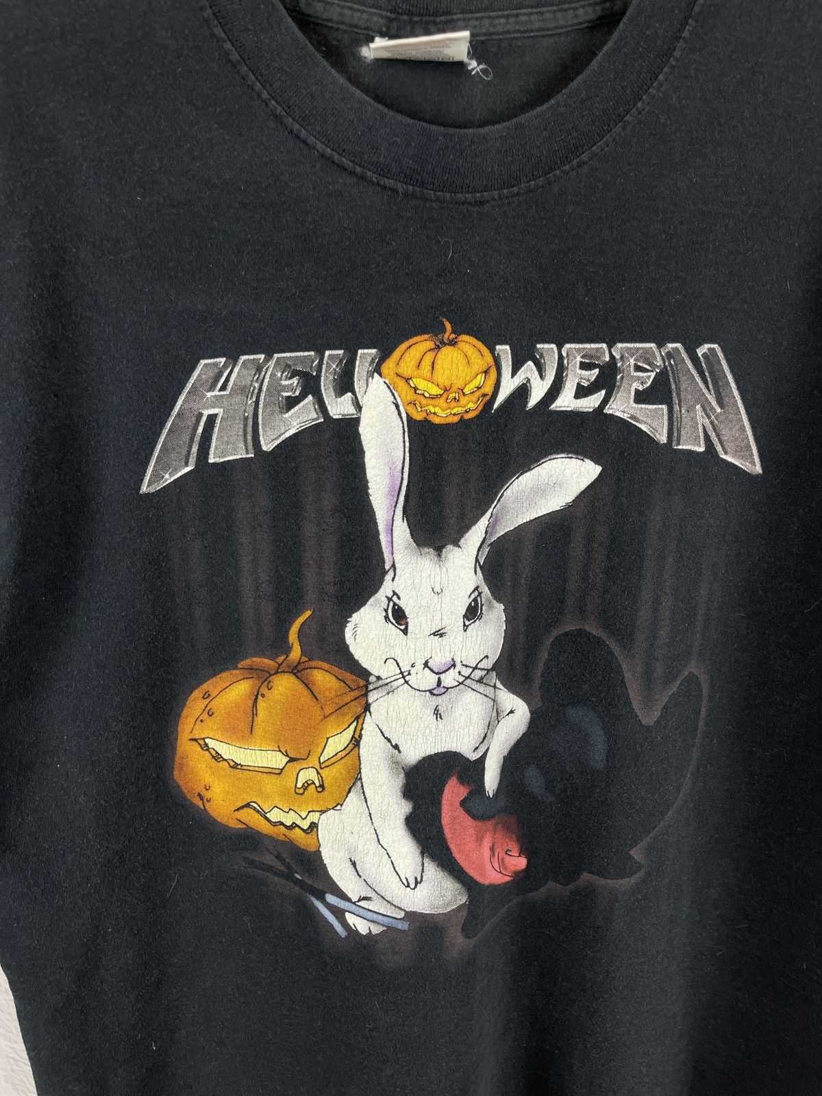 Band Tees HELLOWEEN y2k 00's T-shirt / Rabbits on the Run Tour Size US M / EU 48-50 / 2 - 6 Thumbnail