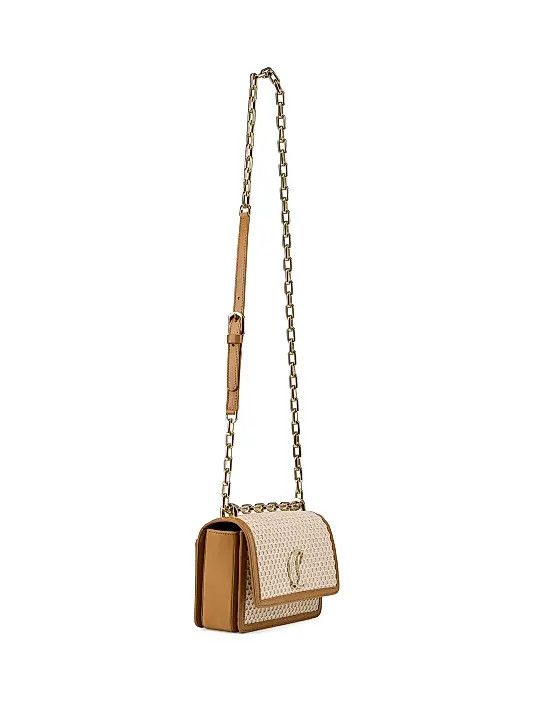 Christian Louboutin oc11z0126 Size:OS/Loubi54 Crossbody Bag in Beige Size ONE SIZE - 3 Thumbnail