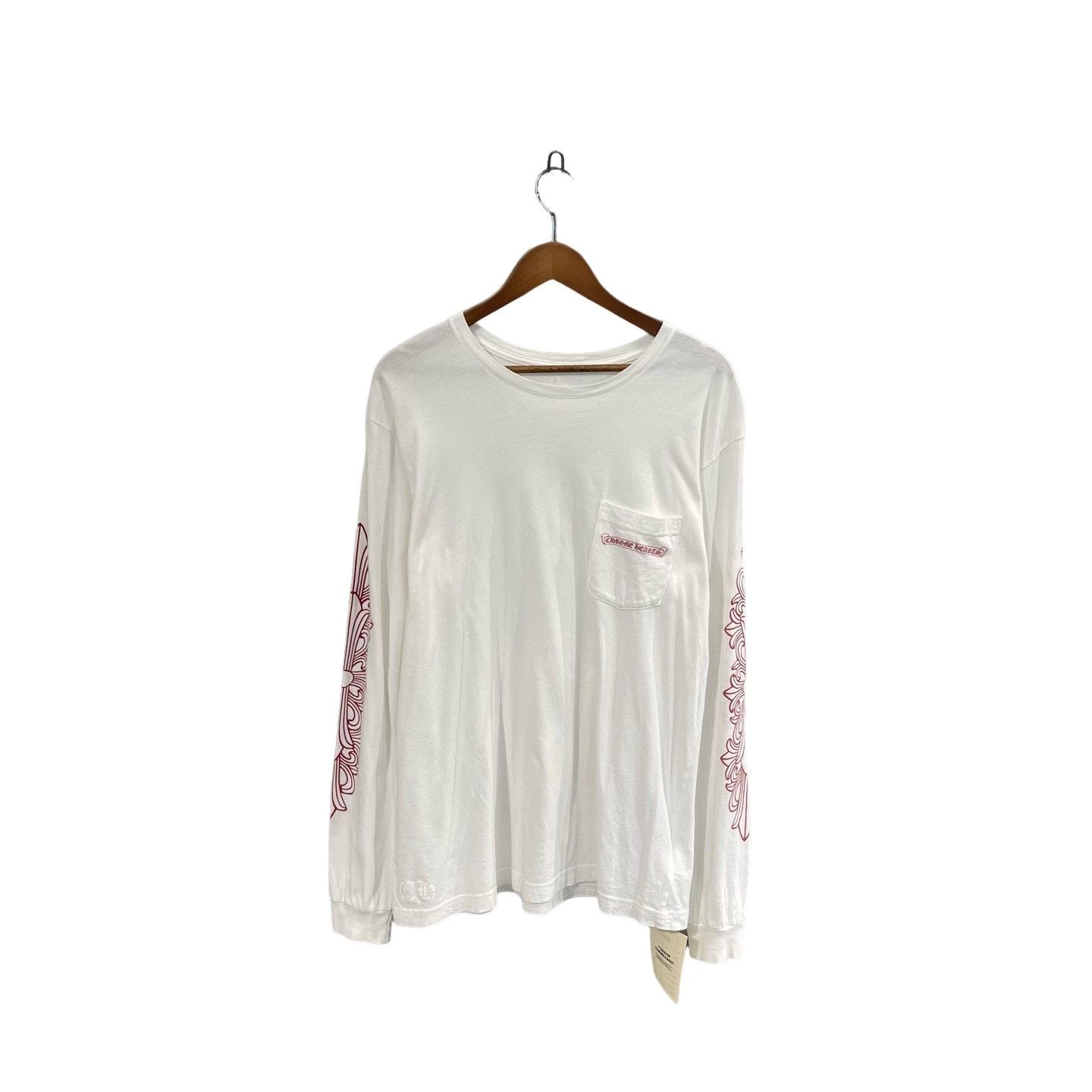 Chrome Hearts Chrome Hearts Red Cross Flower Long Sleeve T-Shirt XL Size US XL / EU 56 / 4 - 1 Thumbnail