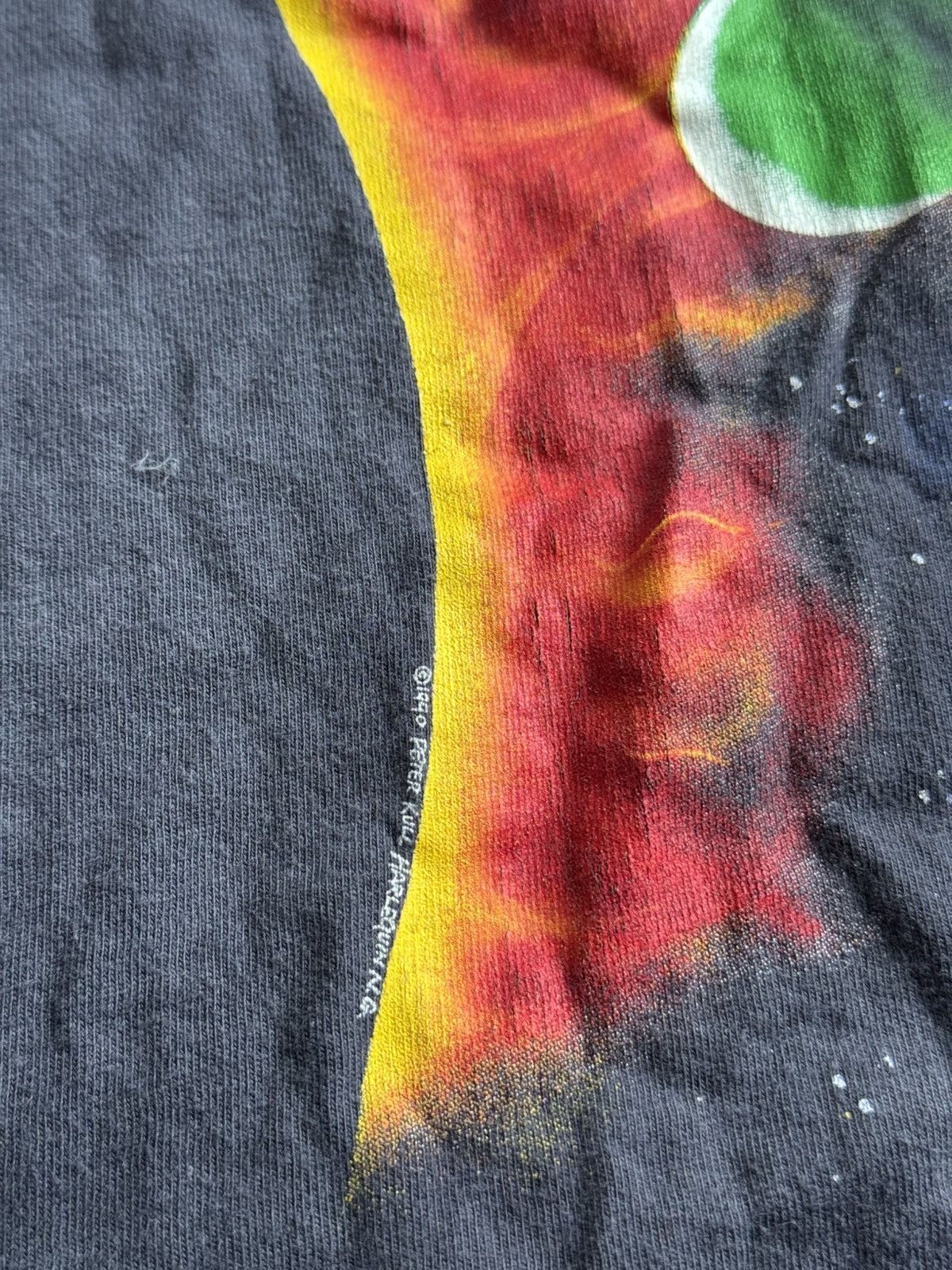 Vintage Vintage Peter Kull T-Shirt Harlequin NG 1990 Solar System Size US L / EU 52-54 / 3 - 4 Thumbnail