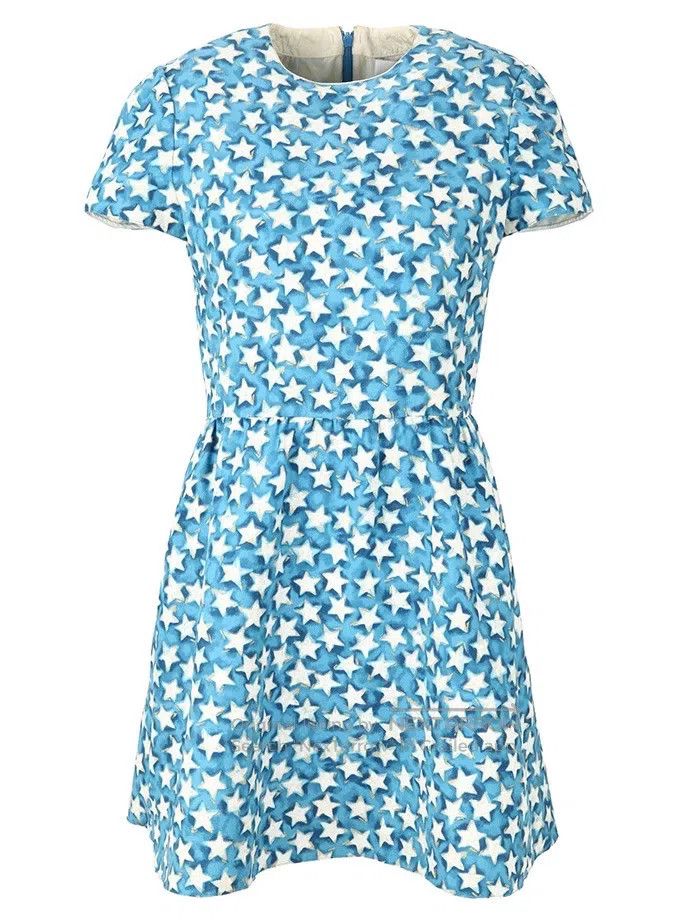 Valentino Valentino Blue star dress Size M / US 6-8 / IT 42-44 - 1 Thumbnail