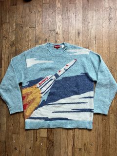 Supreme Rocket Sweater | Grailed