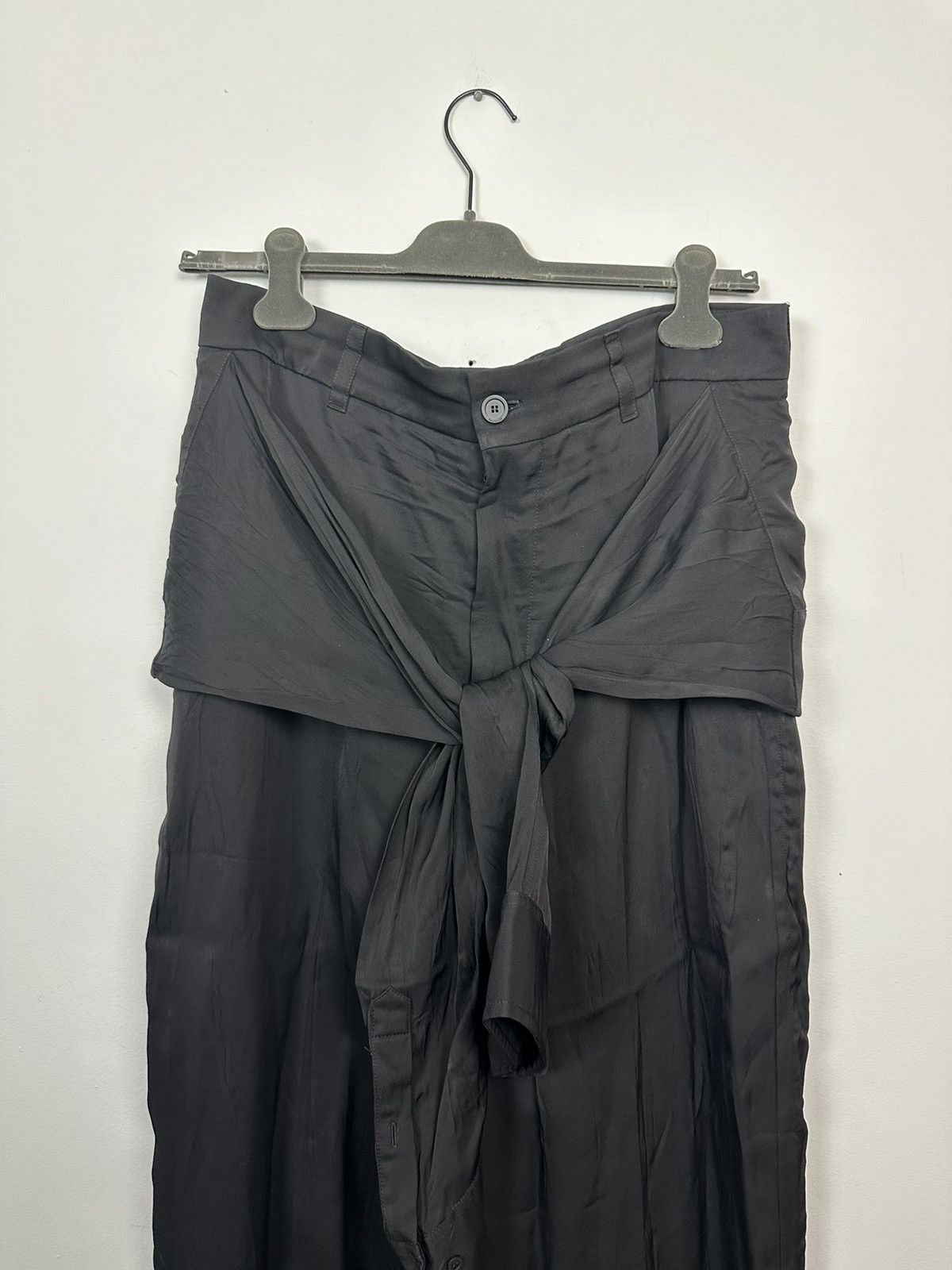 Balenciaga Wide Leg Fluid Trousers Size US 36 / EU 52 - 2 Thumbnail