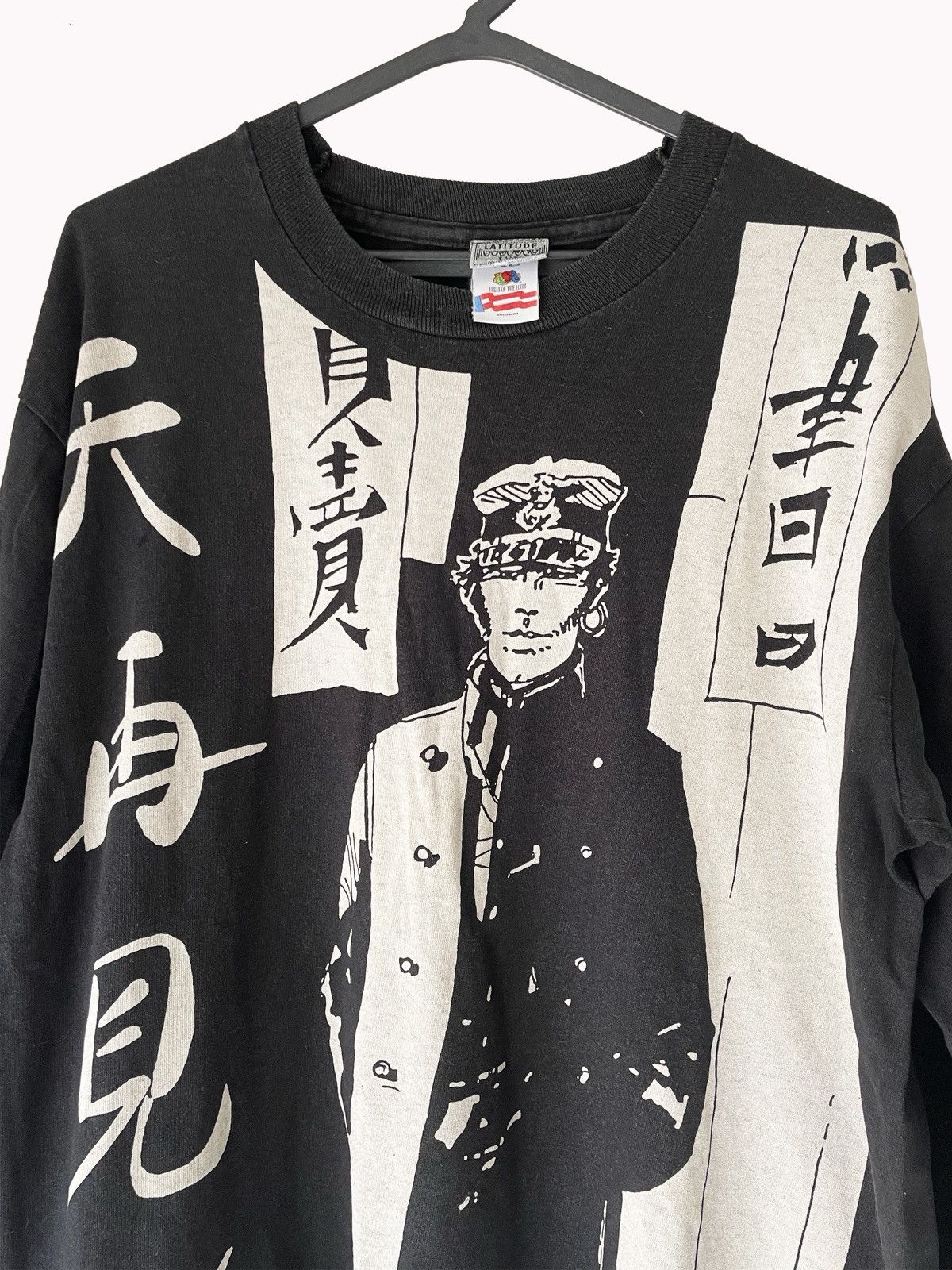 Fruit Of The Loom Rare Vintage Corto Maltese x Hugo Pratt Size US XL / EU 56 / 4 - 1 Thumbnail