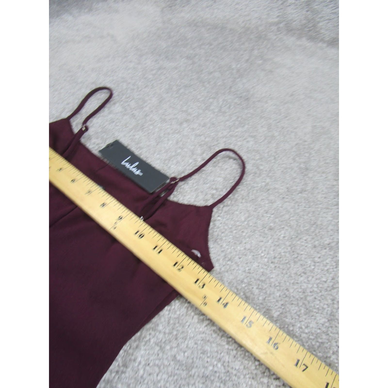 Lulus Lulus Dress Womens Xs Dark Purple Halter Sleeveless Mini NEW Size XS / US 0-2 / IT 36-38 - 6 Thumbnail