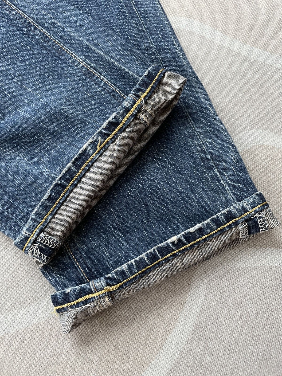 Edwin Edwin 503 Blue Trip Jeans Size US 36 / EU 52 - 7 Thumbnail