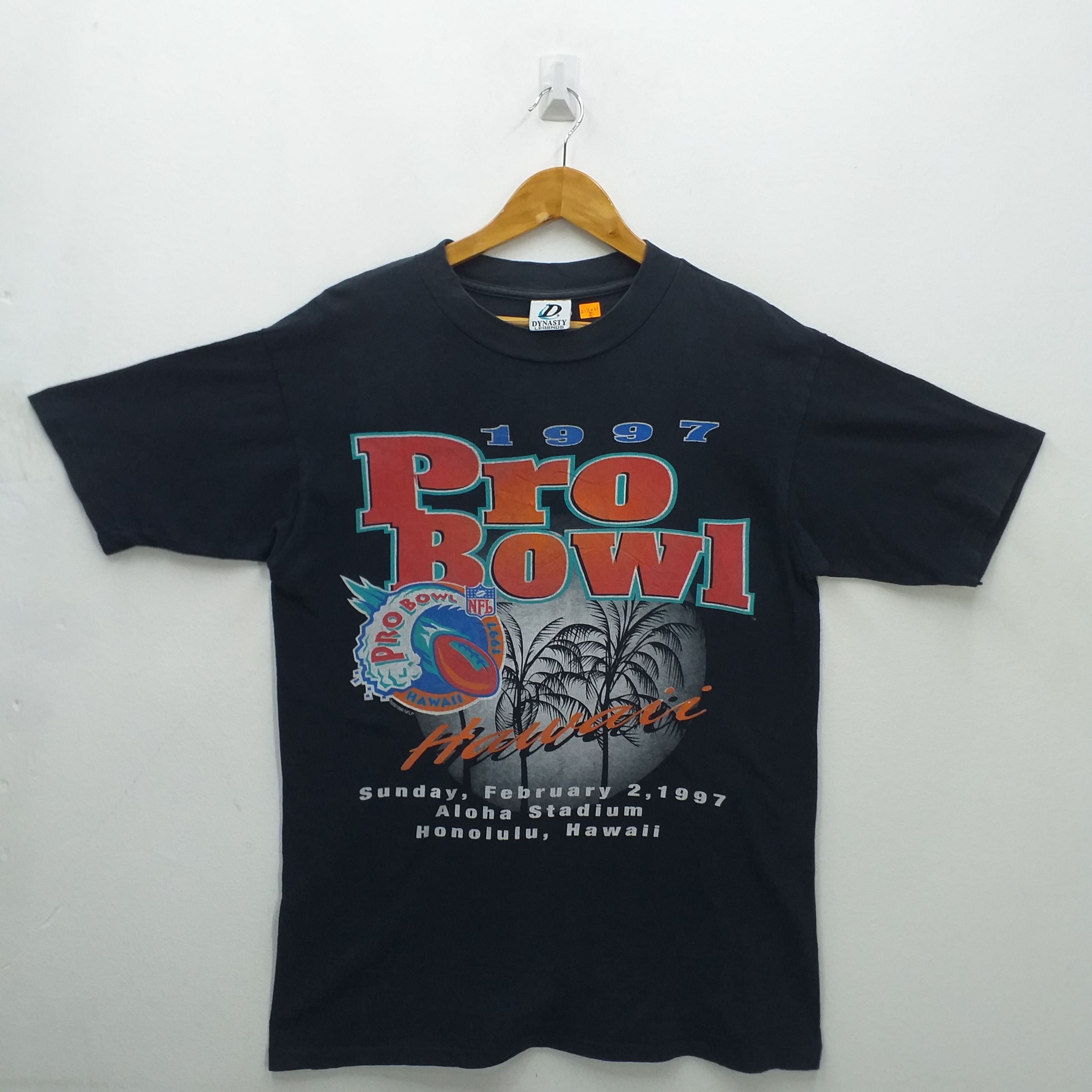 Vintage Pro Bowl Hawaii 90s NFL Large T-shirt -E054