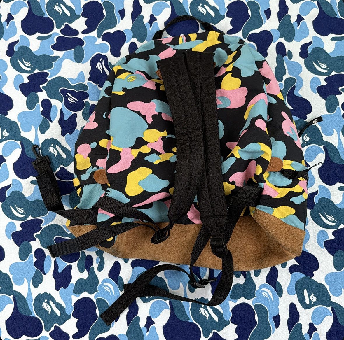 Bape 2005 Cotton Candy Camo Backpack Size ONE SIZE - 3 Thumbnail