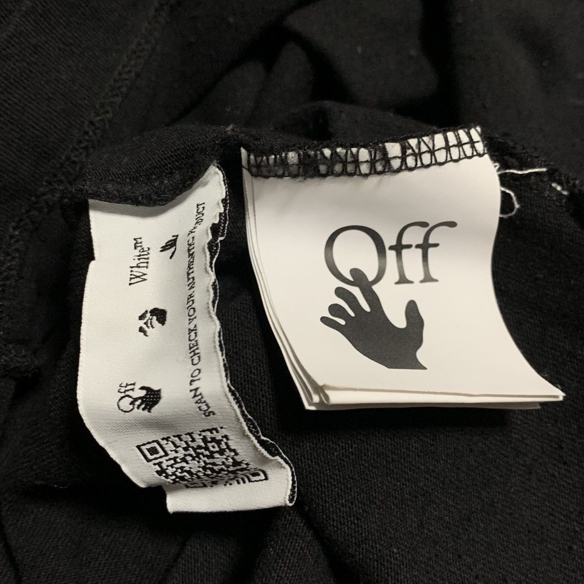 Off-White Off White Small Graffiti Arrows Black Tee Virgil Abloh Size US S / EU 44-46 / 1 - 8 Thumbnail