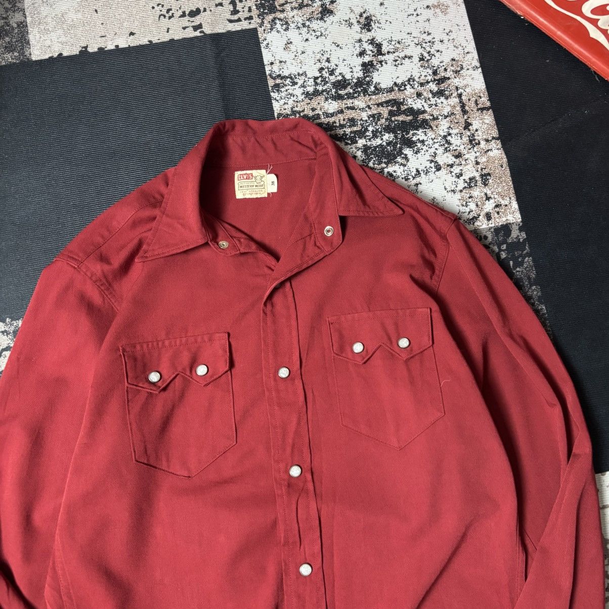 LVC Levis Western Wear Button Up Shirt Size US M / EU 48-50 / 2 - 1 Thumbnail